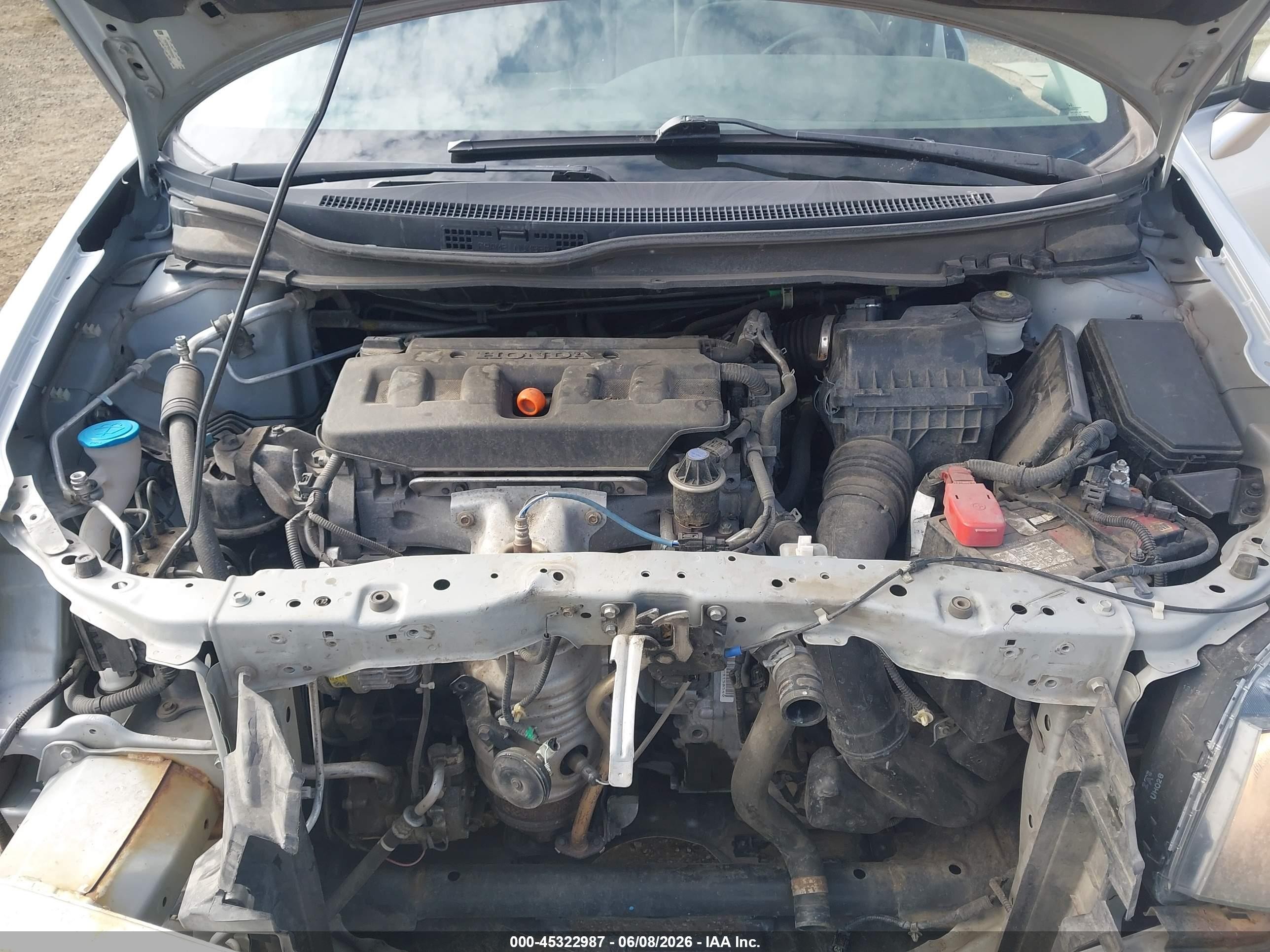 2012 Honda Civic Ex Silver vin: 2HGFB2F82CH588045