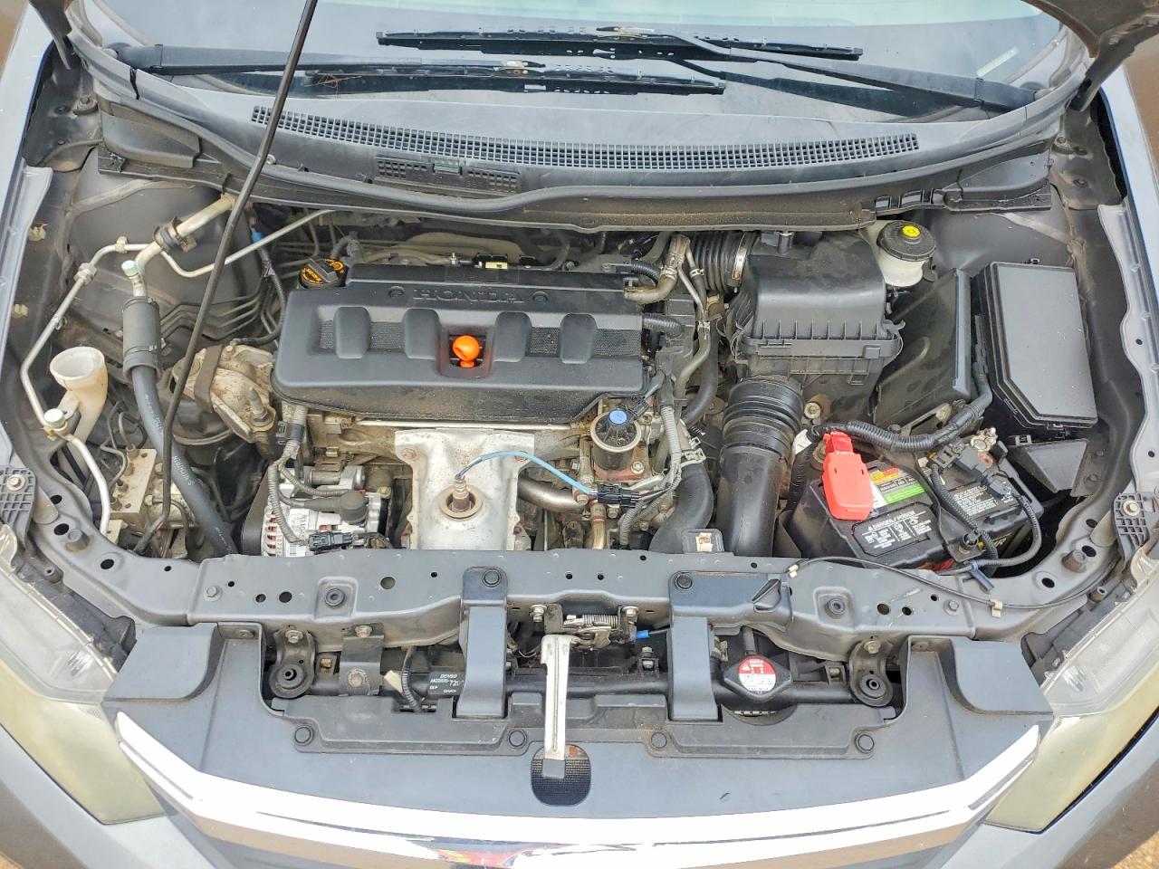 2012 Honda Civic Ex Серый vin: 2HGFB2F82CH591463
