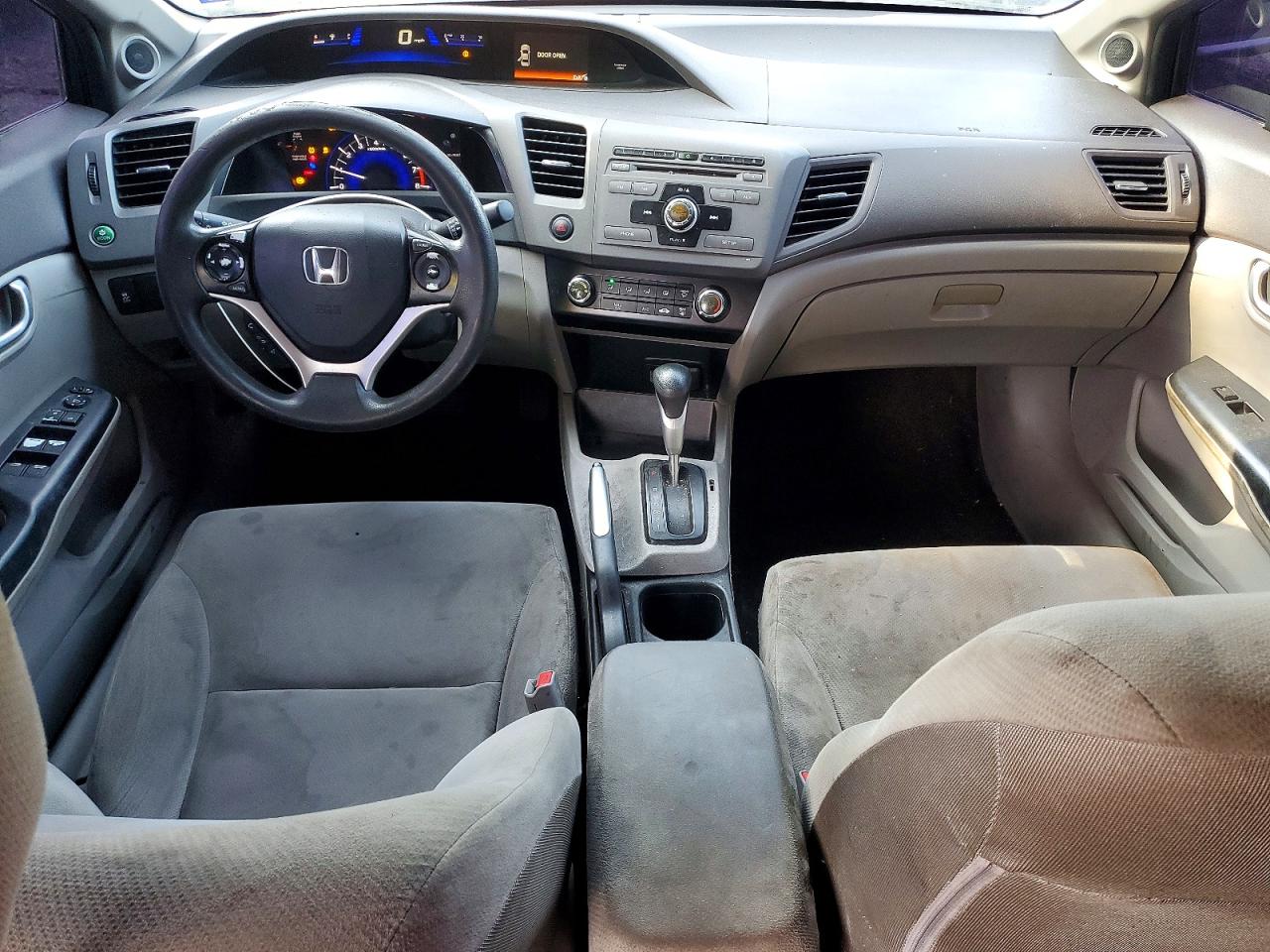 2012 Honda Civic Ex Серый vin: 2HGFB2F82CH591463