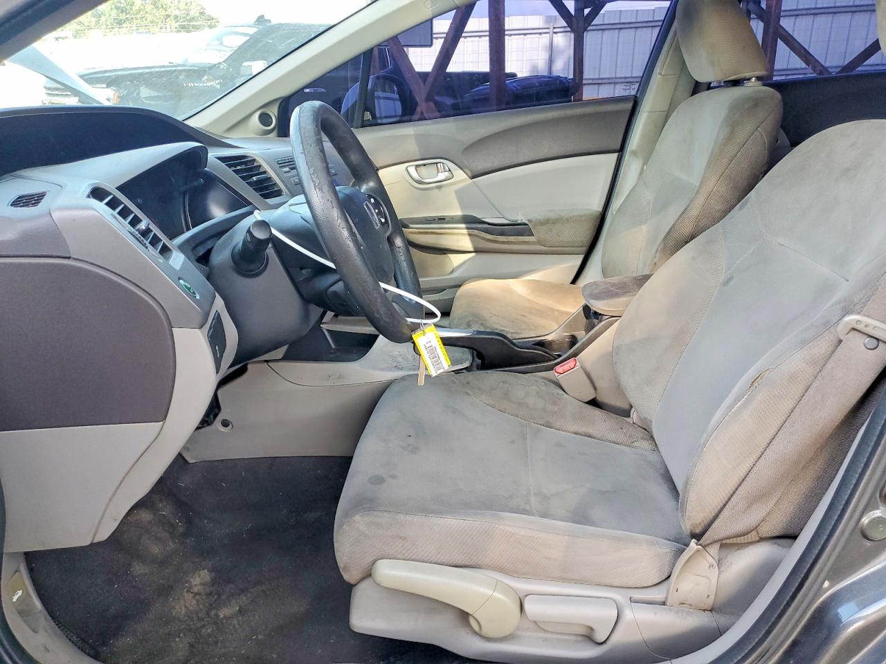 2012 Honda Civic Ex Серый vin: 2HGFB2F82CH591463