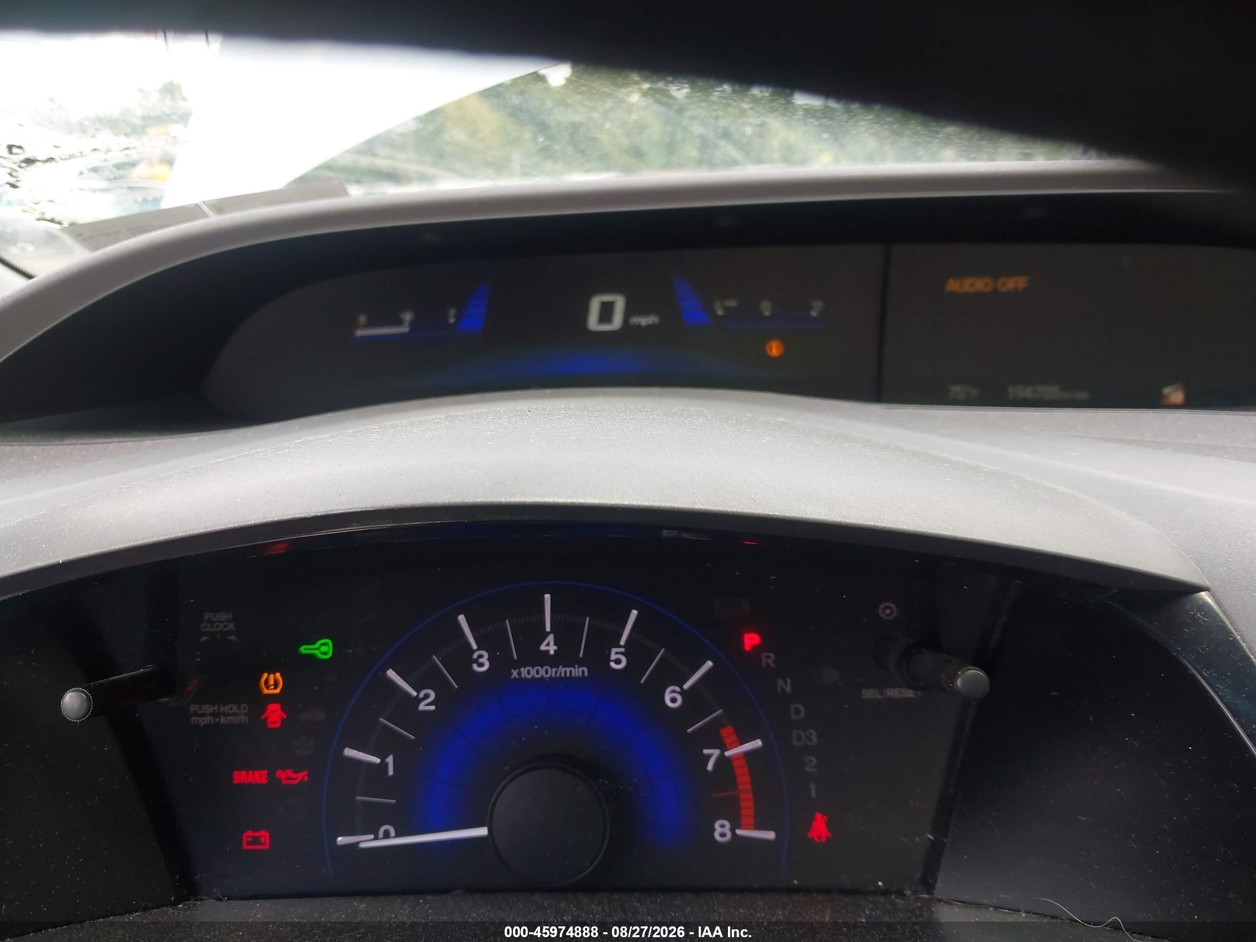 2012 Honda Civic Ex Silver vin: 2HGFB2F82CH602817