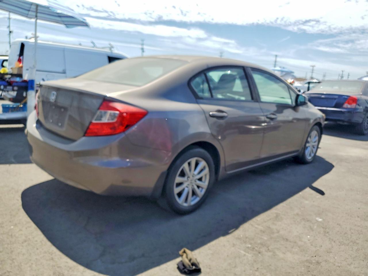 2012 Honda Civic Ex Tan vin: 2HGFB2F82CH610142