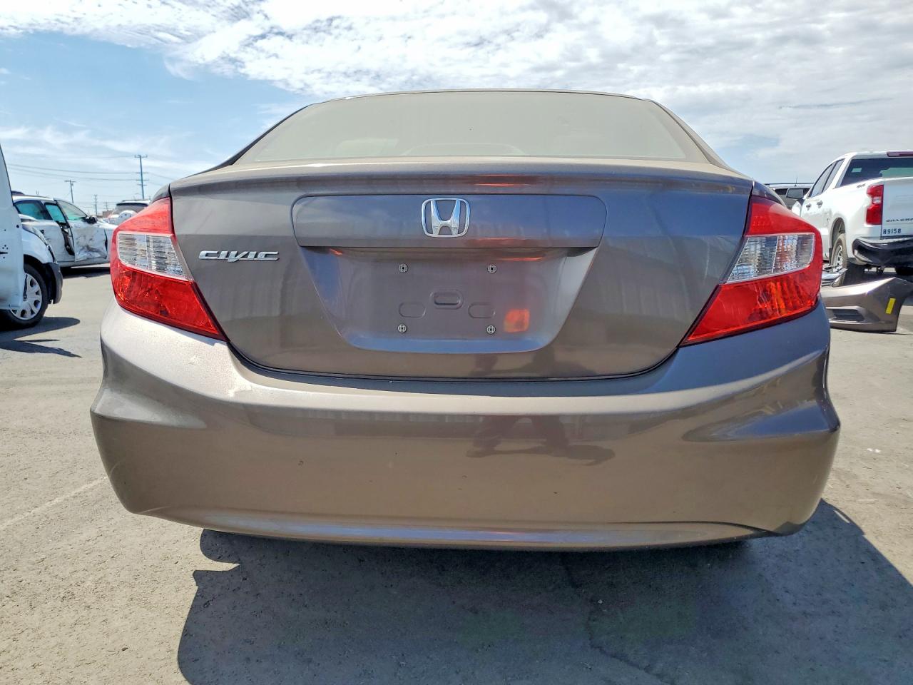 2012 Honda Civic Ex Tan vin: 2HGFB2F82CH610142