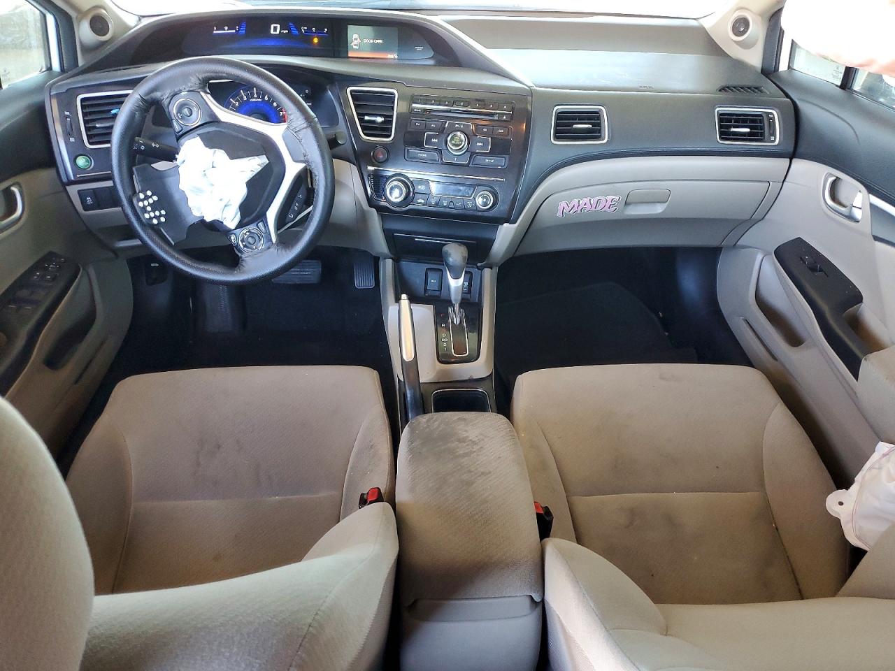 2013 Honda Civic Ex Белый vin: 2HGFB2F82DH503576