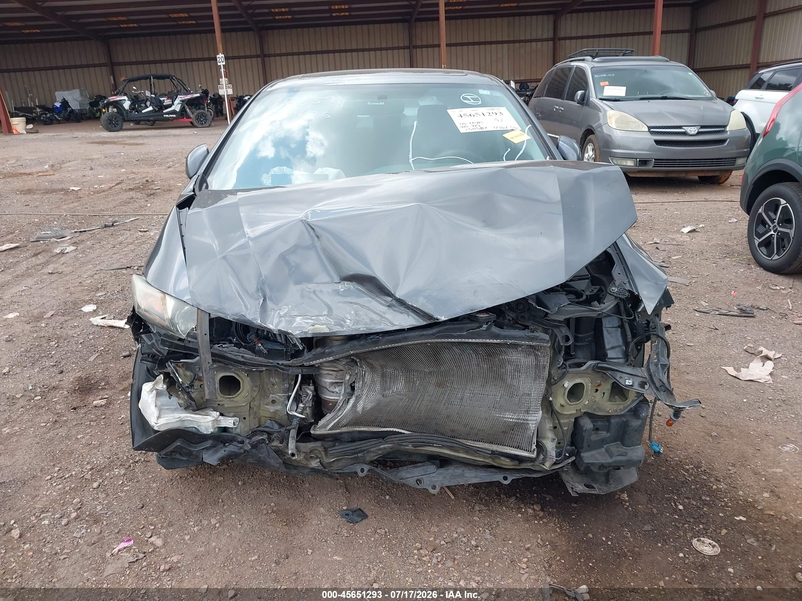 2013 Honda Civic Ex Серый vin: 2HGFB2F82DH504694