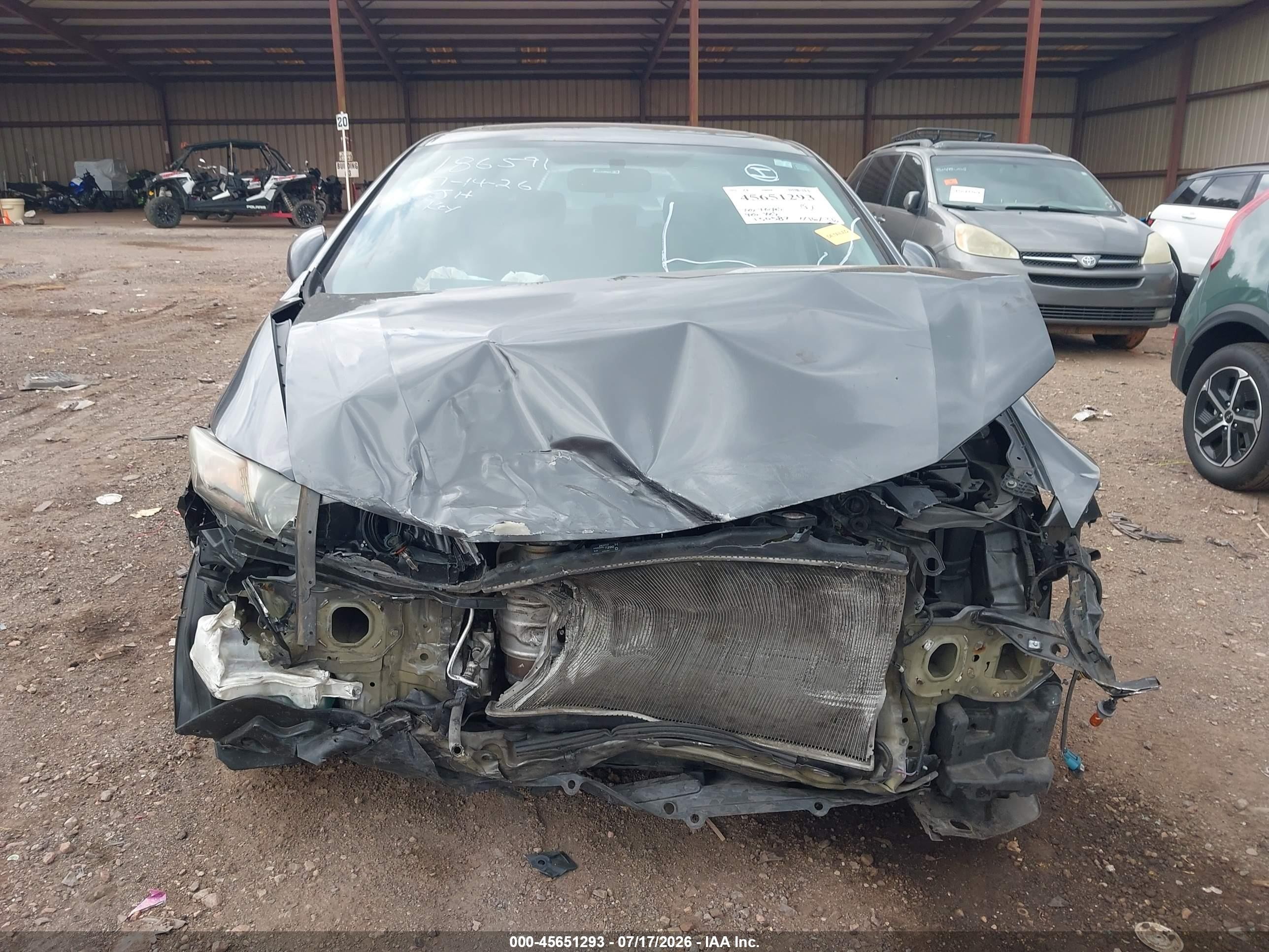 2013 Honda Civic Ex Серый vin: 2HGFB2F82DH504694