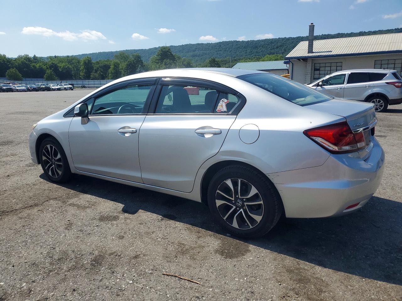 2013 Honda Civic Ex Серебряный vin: 2HGFB2F82DH526047