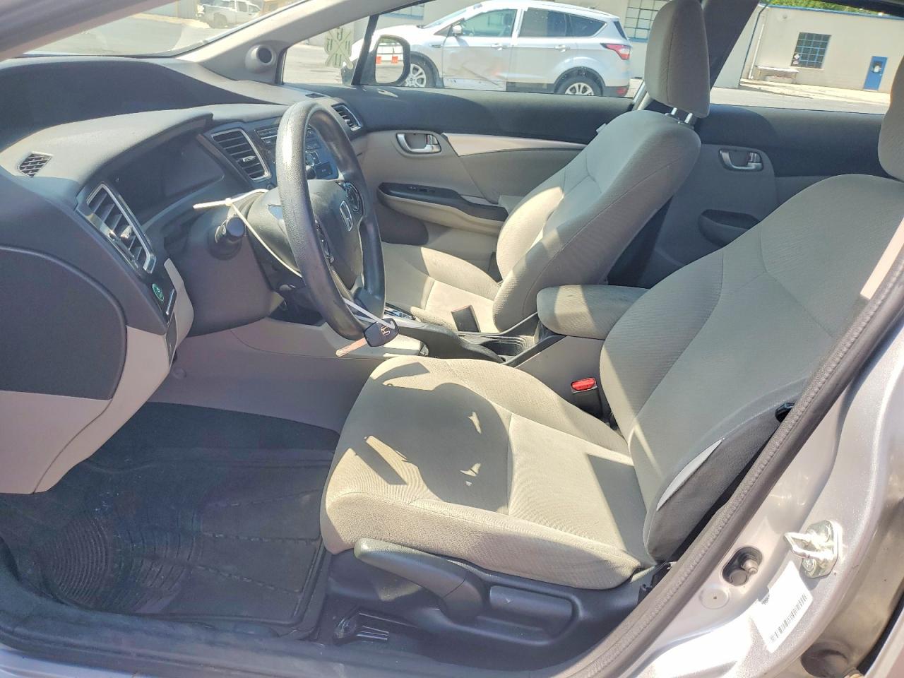 2013 Honda Civic Ex Серебряный vin: 2HGFB2F82DH526047