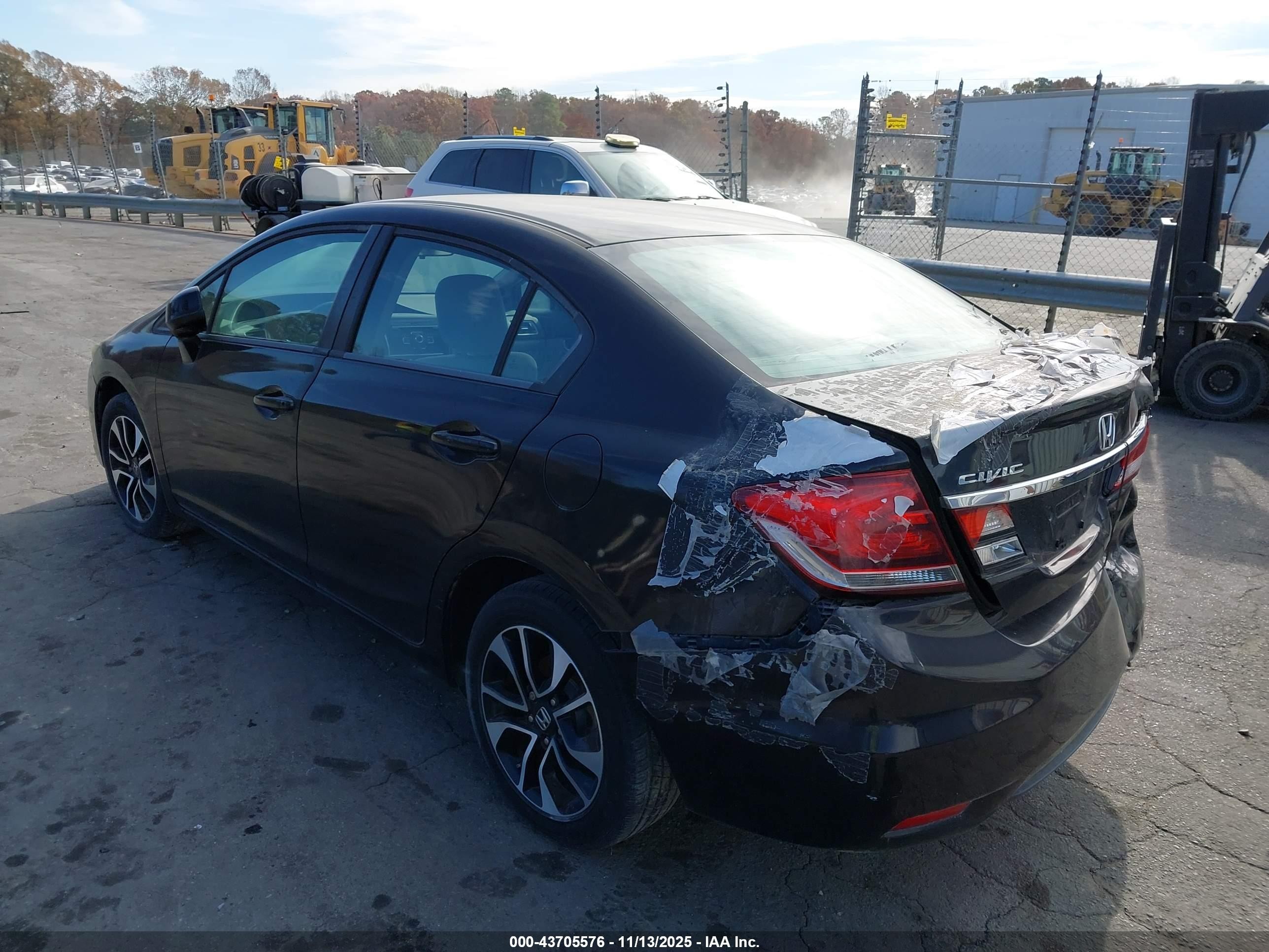 2013 Honda Civic Ex Черный vin: 2HGFB2F82DH527067