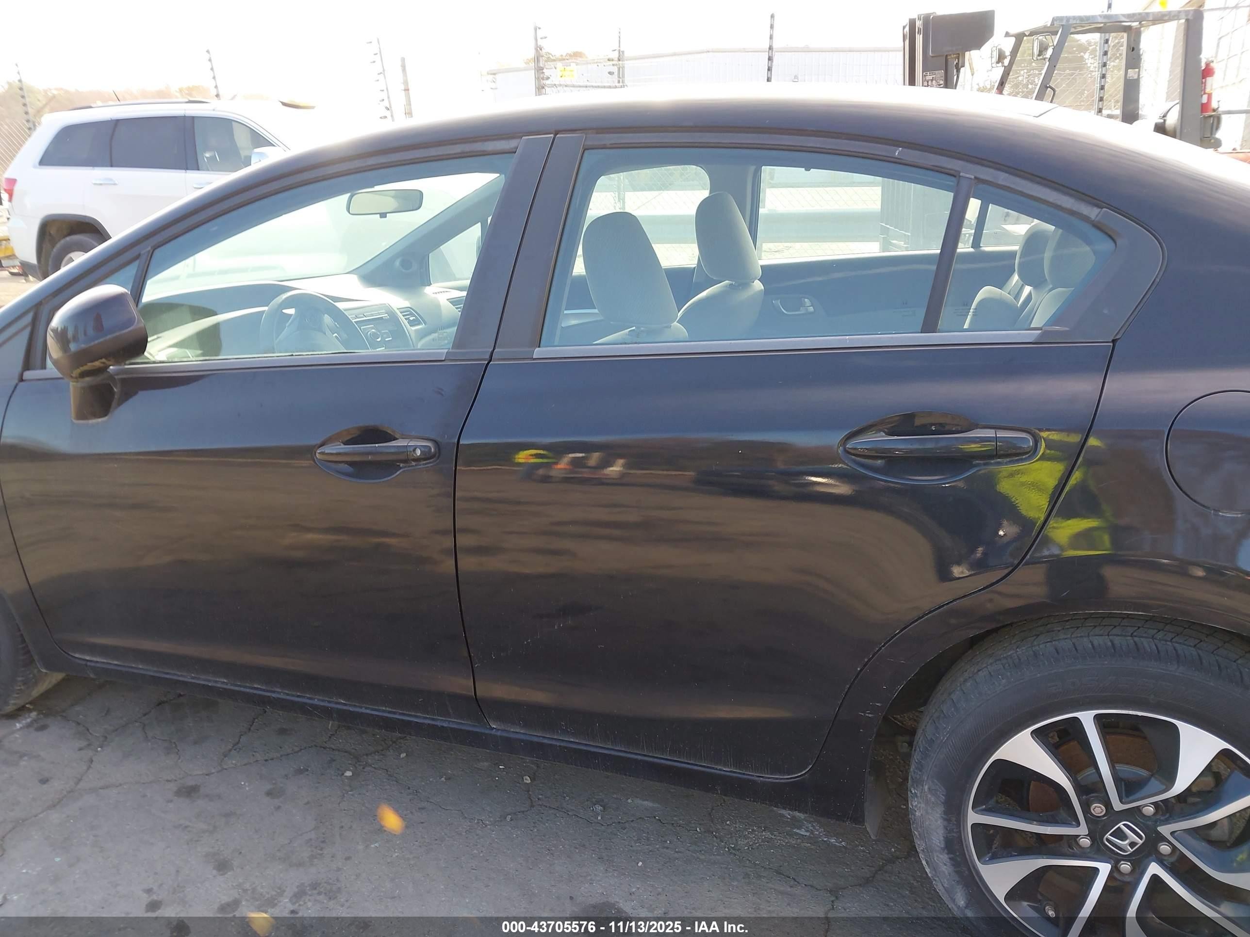 2013 Honda Civic Ex Черный vin: 2HGFB2F82DH527067