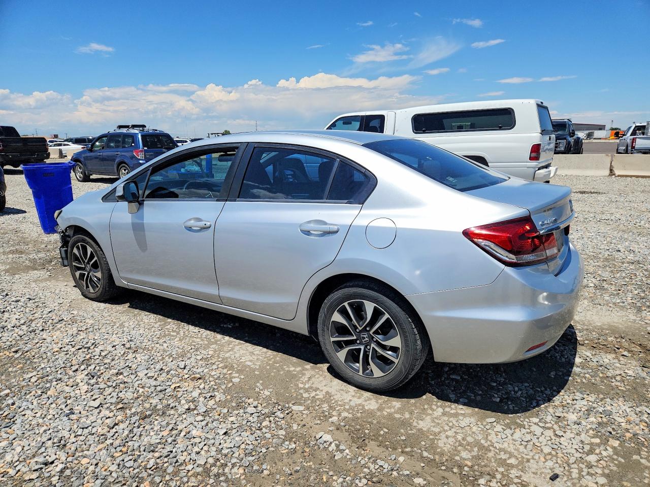 2013 Honda Civic Ex Silver vin: 2HGFB2F82DH531961
