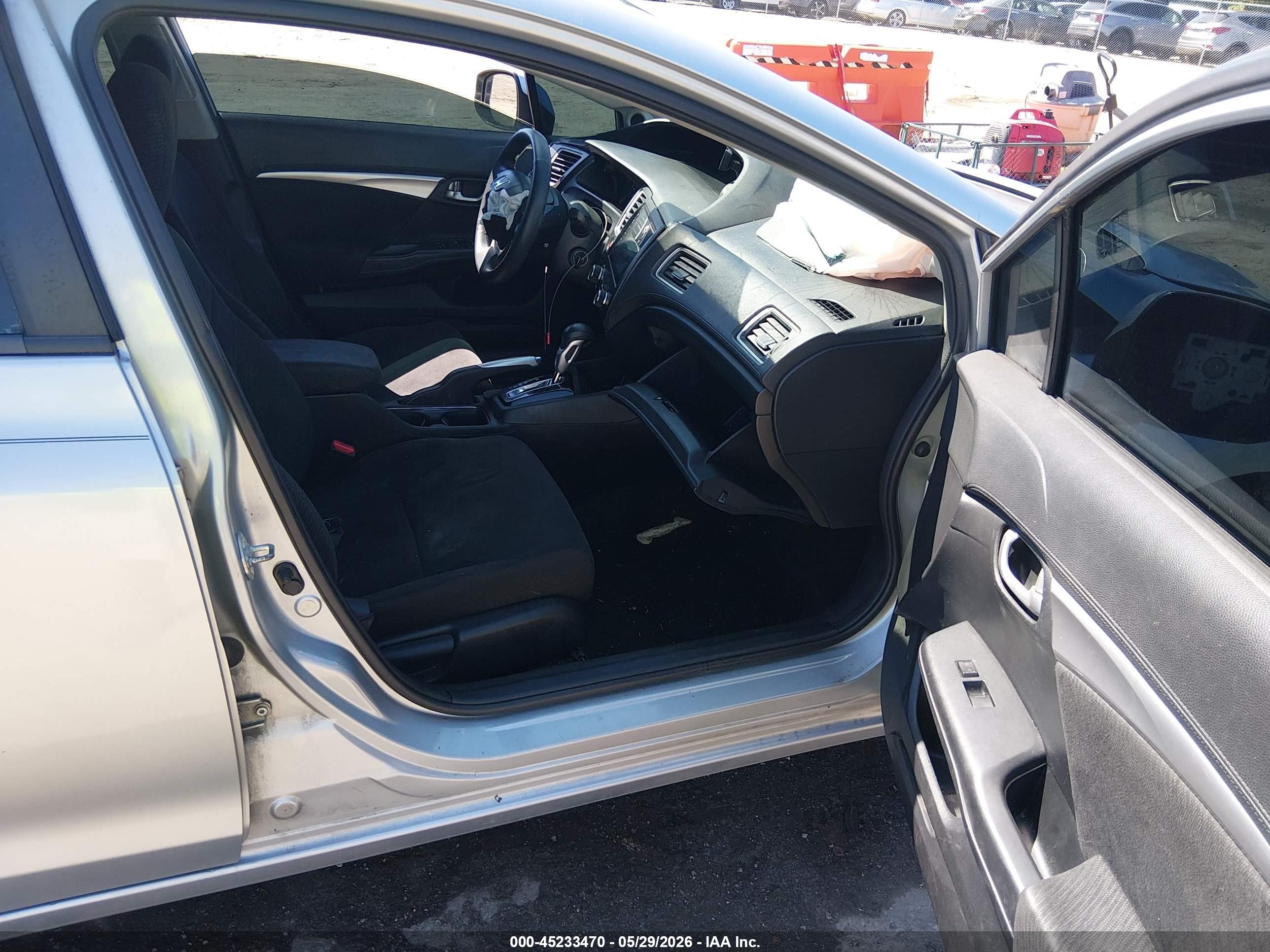 2013 Honda Civic Ex Silver vin: 2HGFB2F82DH536058