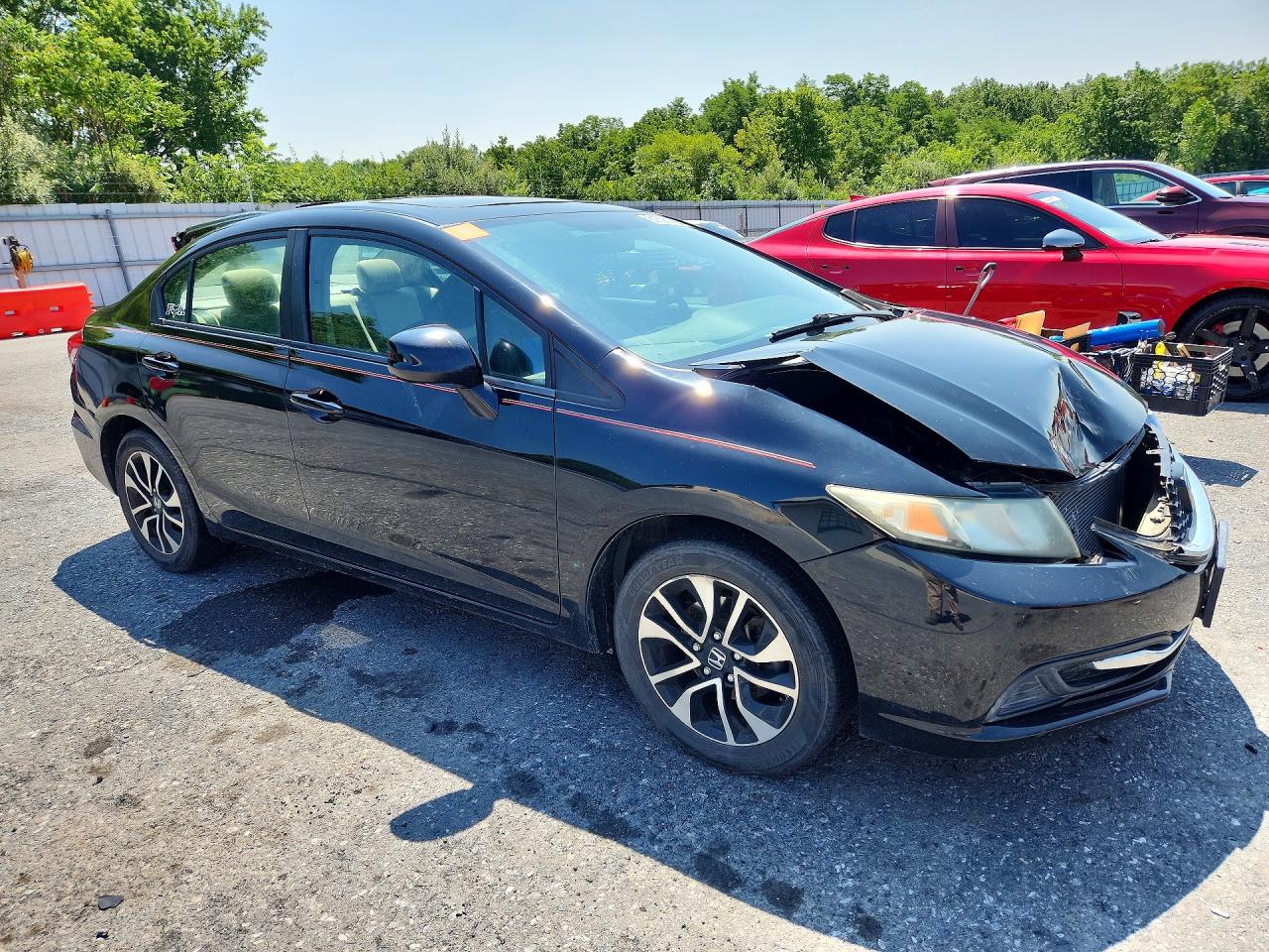 2013 Honda Civic Ex Black vin: 2HGFB2F82DH537033
