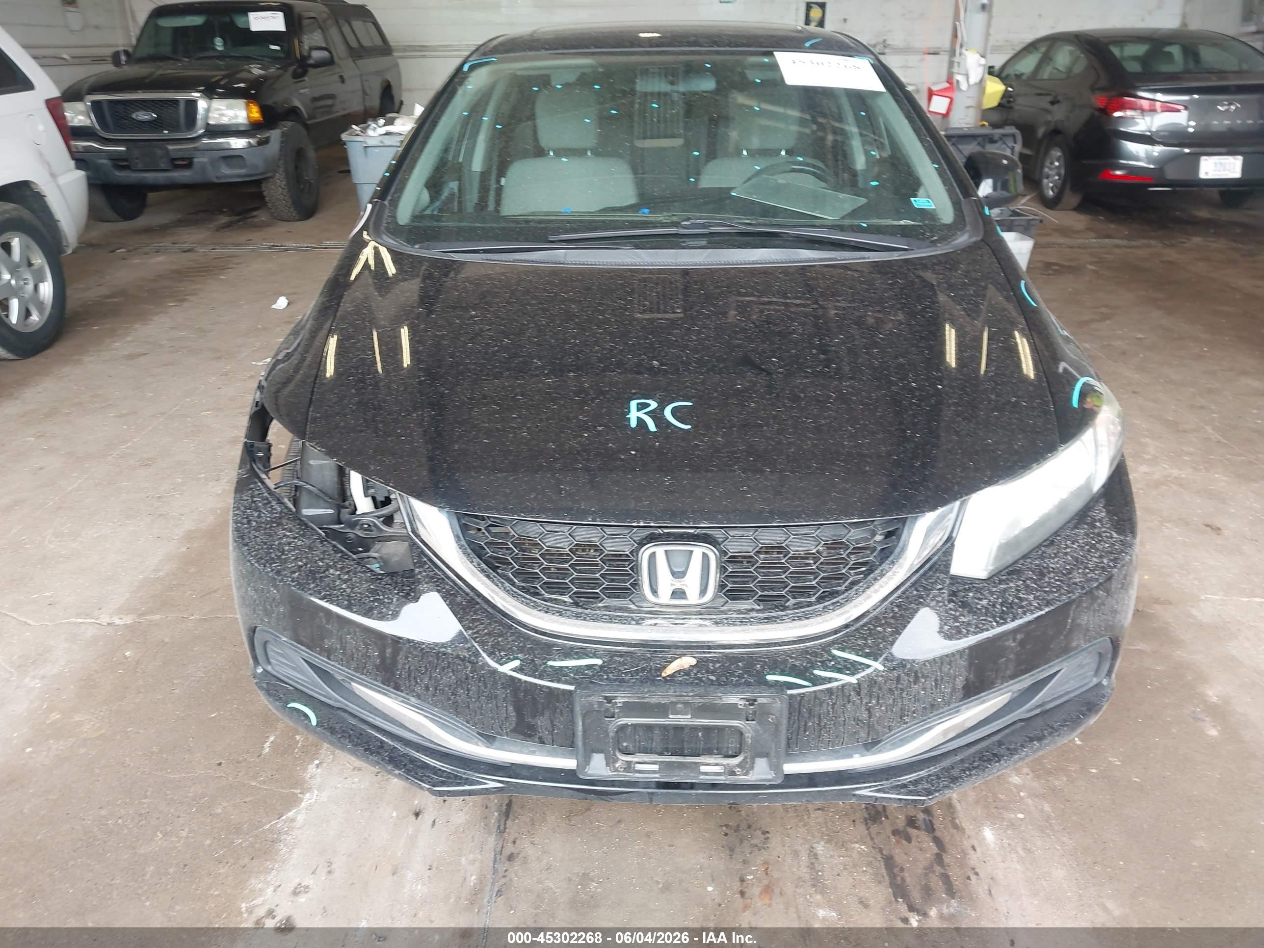 2013 Honda Civic Ex Black vin: 2HGFB2F82DH568654
