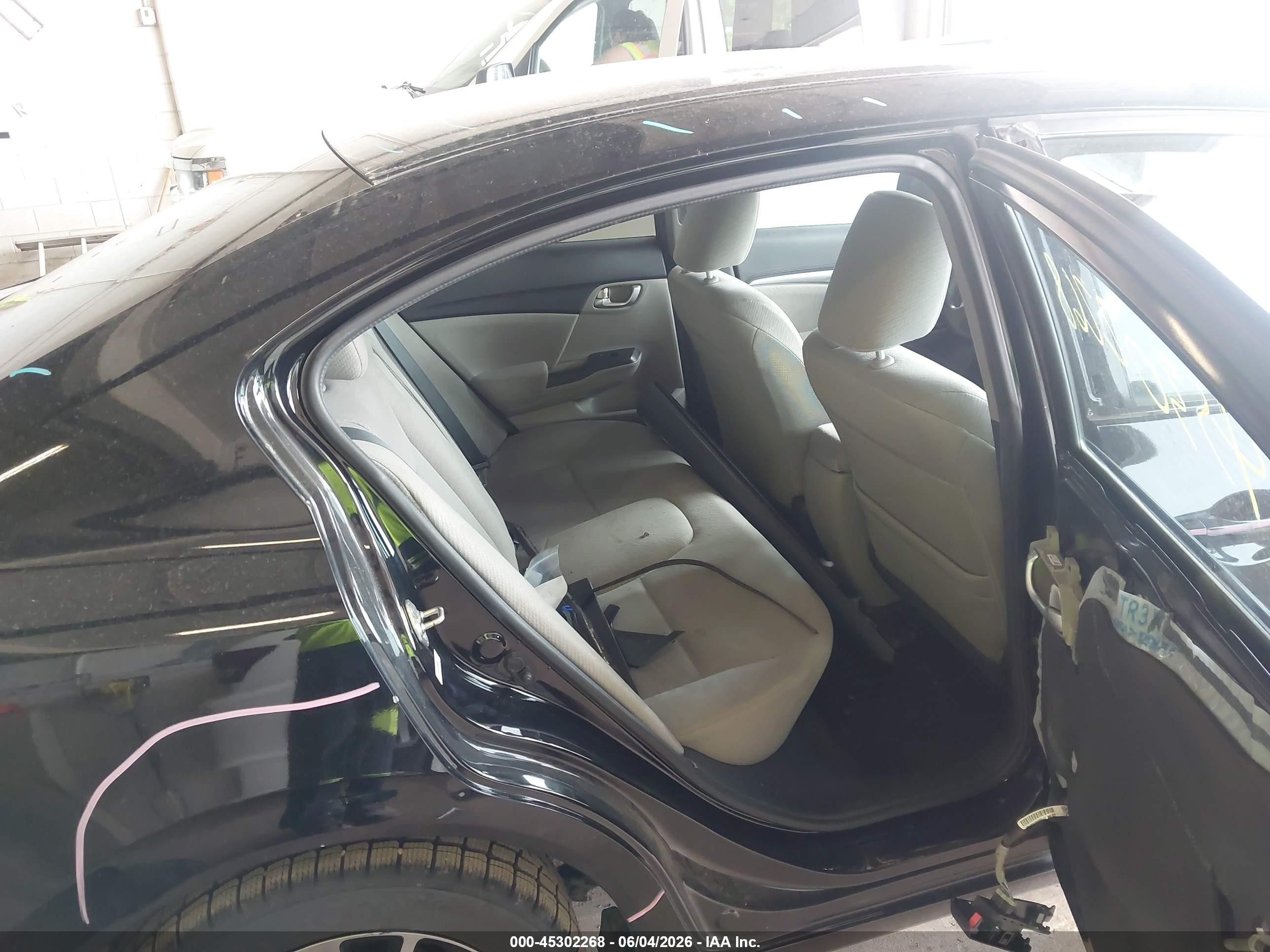 2013 Honda Civic Ex Black vin: 2HGFB2F82DH568654