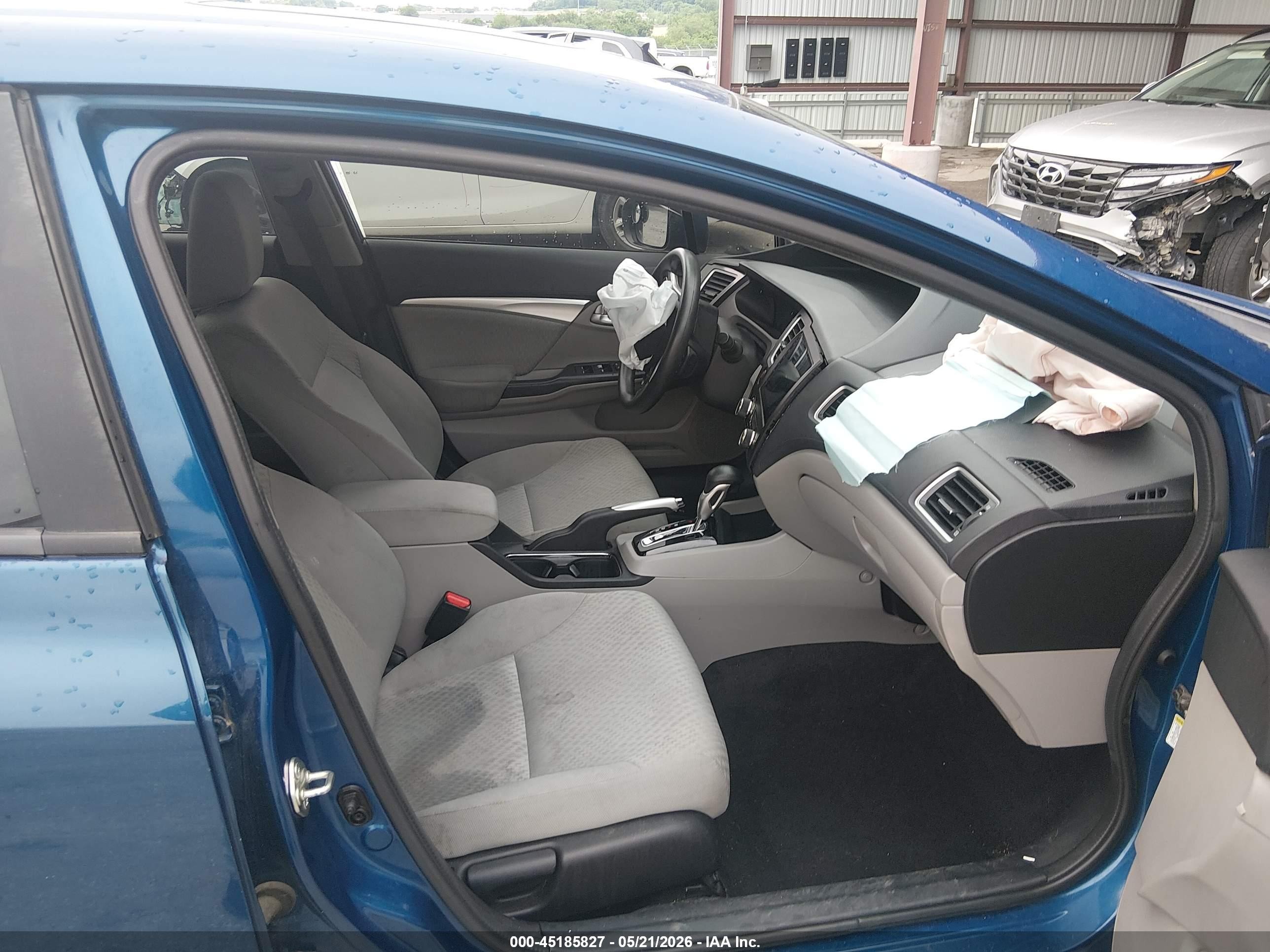 2014 Honda Civic Ex Blue vin: 2HGFB2F82EH519620