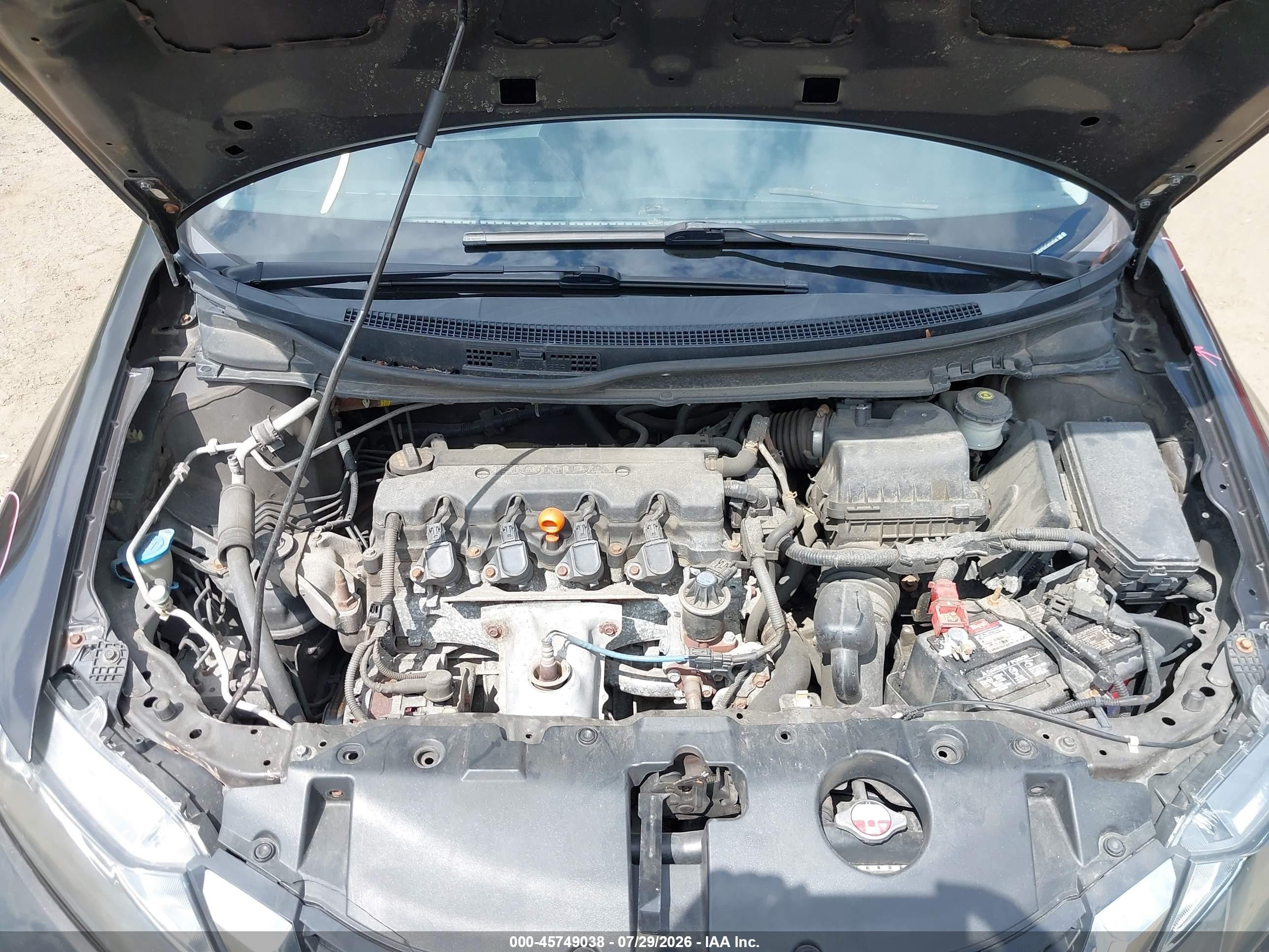 2014 Honda Civic Ex Brown vin: 2HGFB2F82EH532545