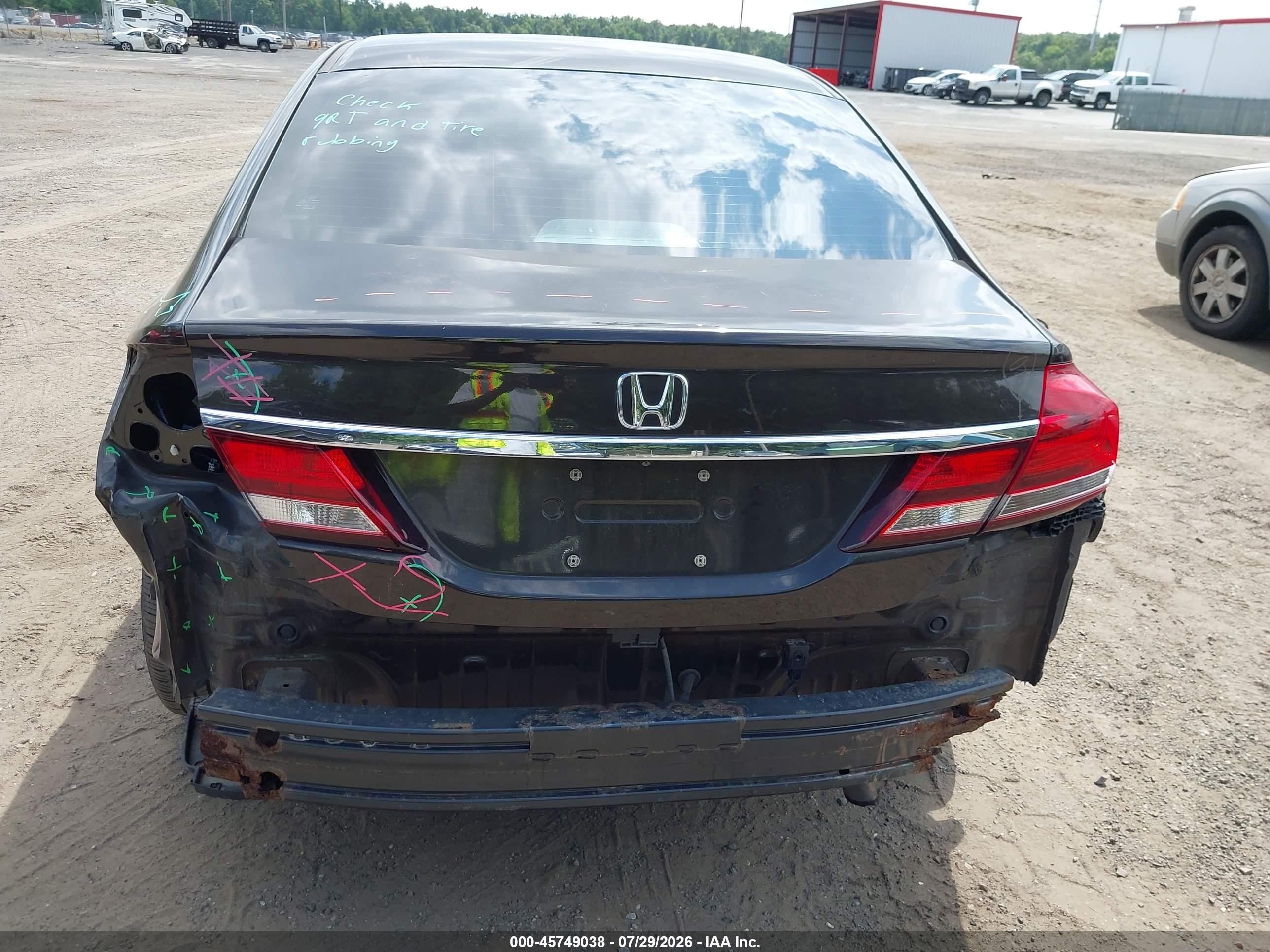 2014 Honda Civic Ex Brown vin: 2HGFB2F82EH532545