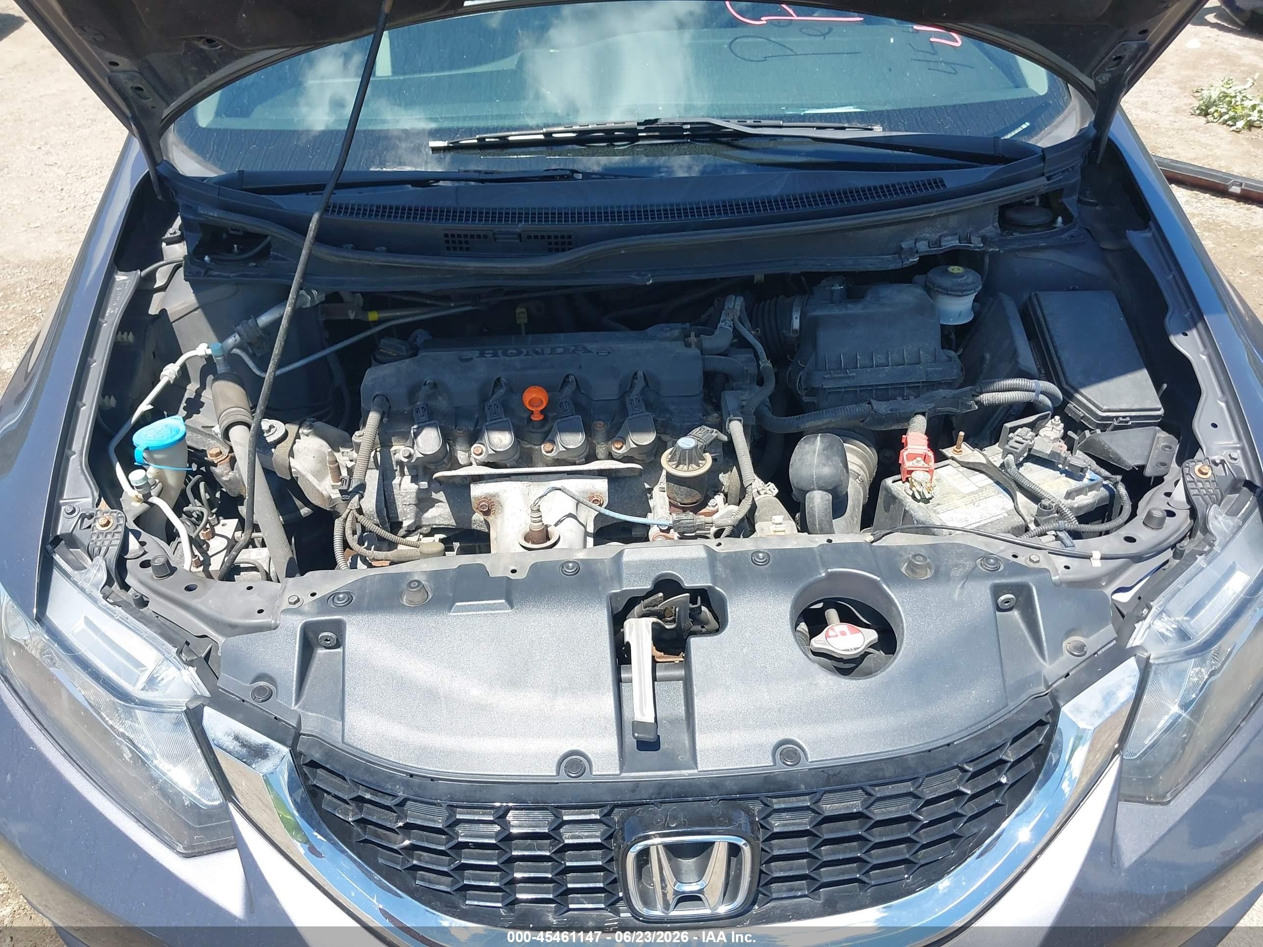 2014 Honda Civic Ex Gray vin: 2HGFB2F82EH538460