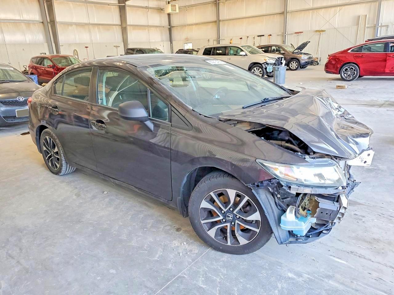 2014 Honda Civic Black vin: 2HGFB2F82EH548163