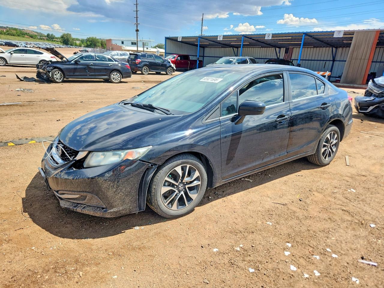 2015 Honda Civic Ex Black vin: 2HGFB2F82FH513222