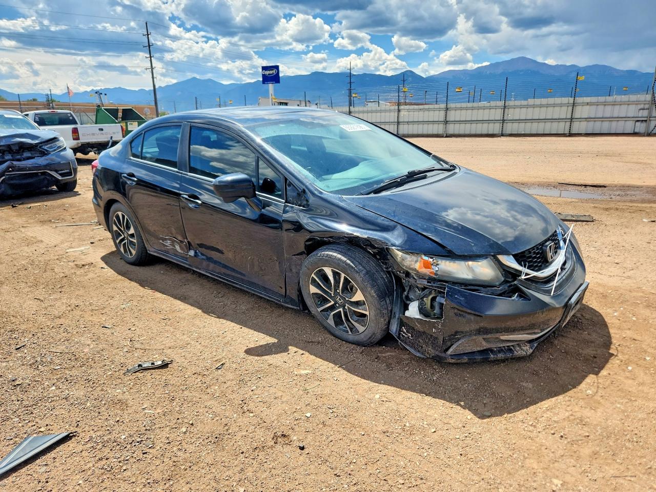 2015 Honda Civic Ex Black vin: 2HGFB2F82FH513222