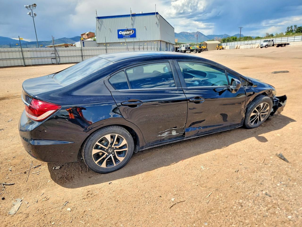 2015 Honda Civic Ex Black vin: 2HGFB2F82FH513222