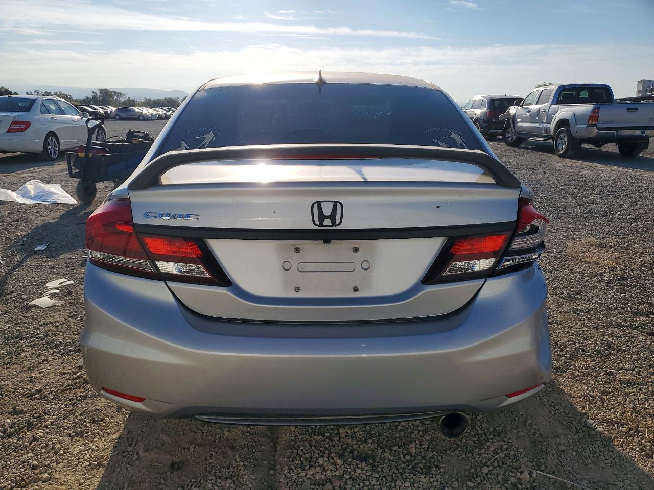 2015 Honda Civic Ex Silver vin: 2HGFB2F82FH522812