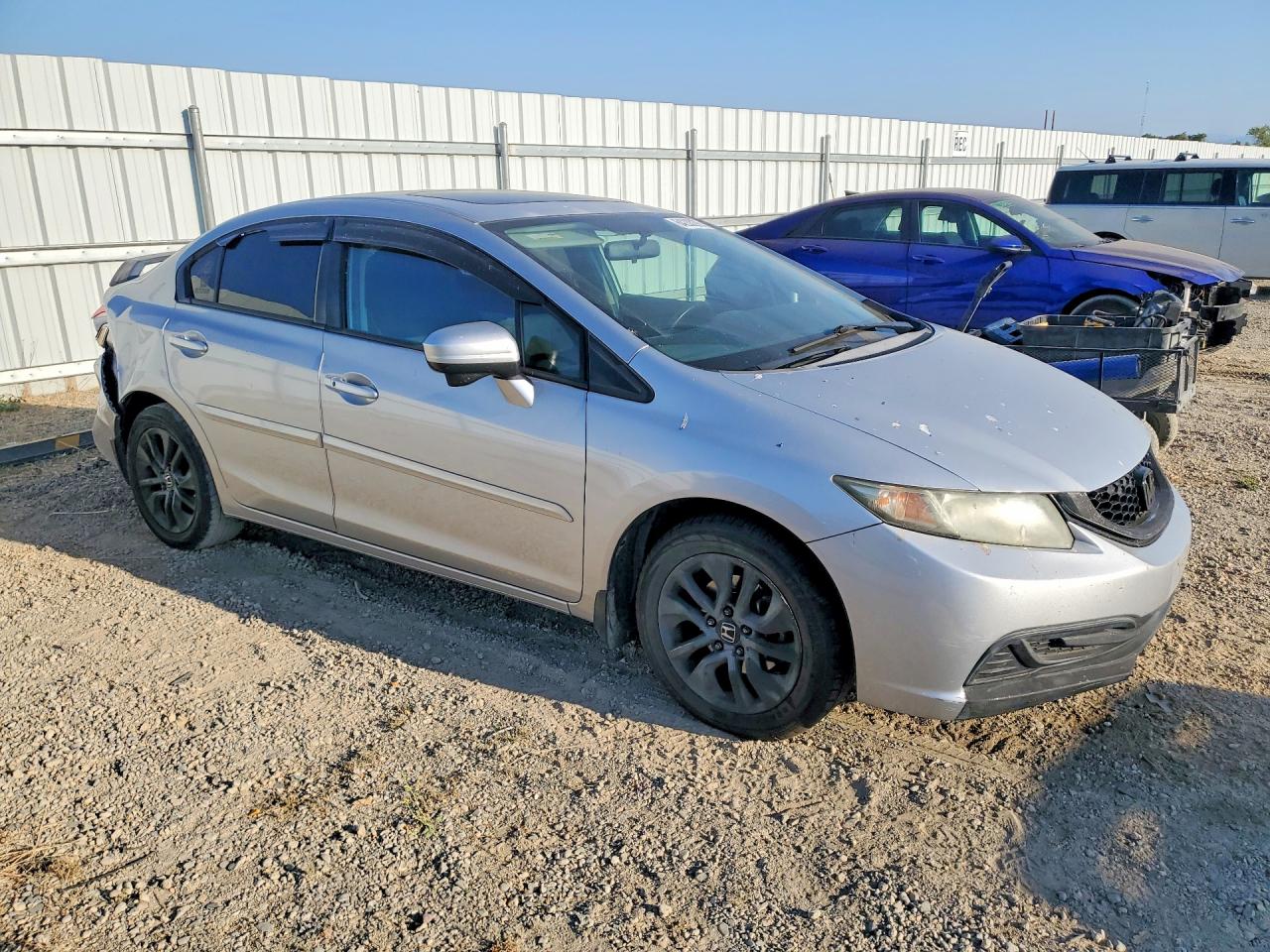 2015 Honda Civic Ex Silver vin: 2HGFB2F82FH522812