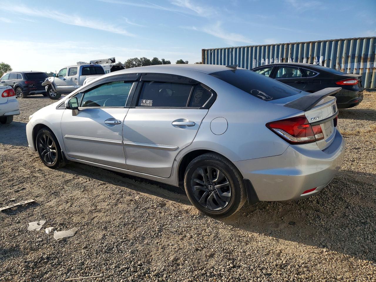 2015 Honda Civic Ex Silver vin: 2HGFB2F82FH522812