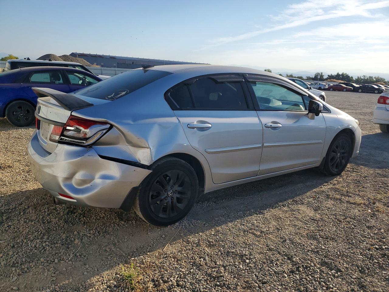 2015 Honda Civic Ex Silver vin: 2HGFB2F82FH522812