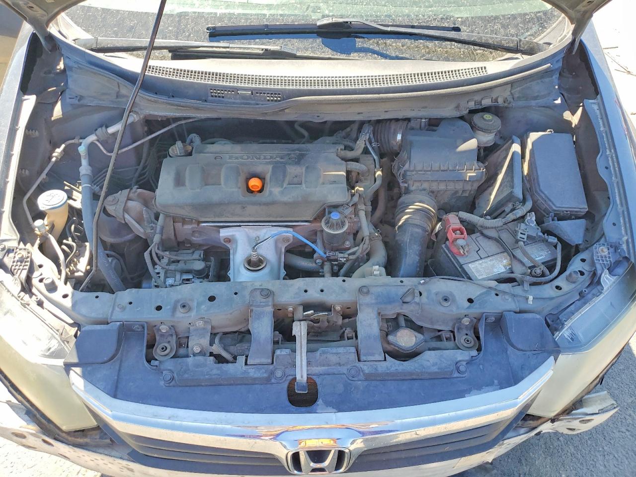 2012 Honda Civic Ex Gray vin: 2HGFB2F83CH317978