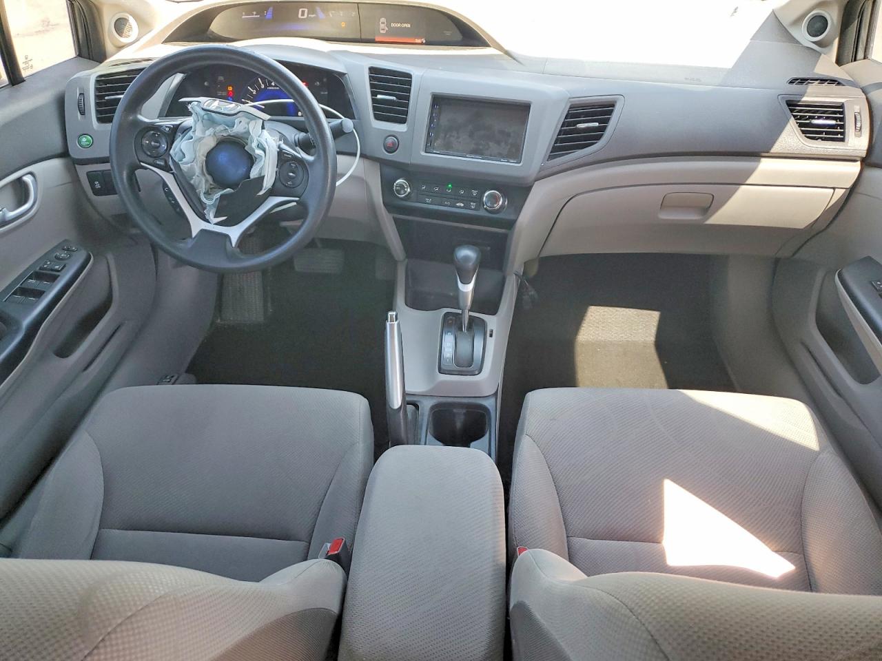 2012 Honda Civic Ex Gray vin: 2HGFB2F83CH317978