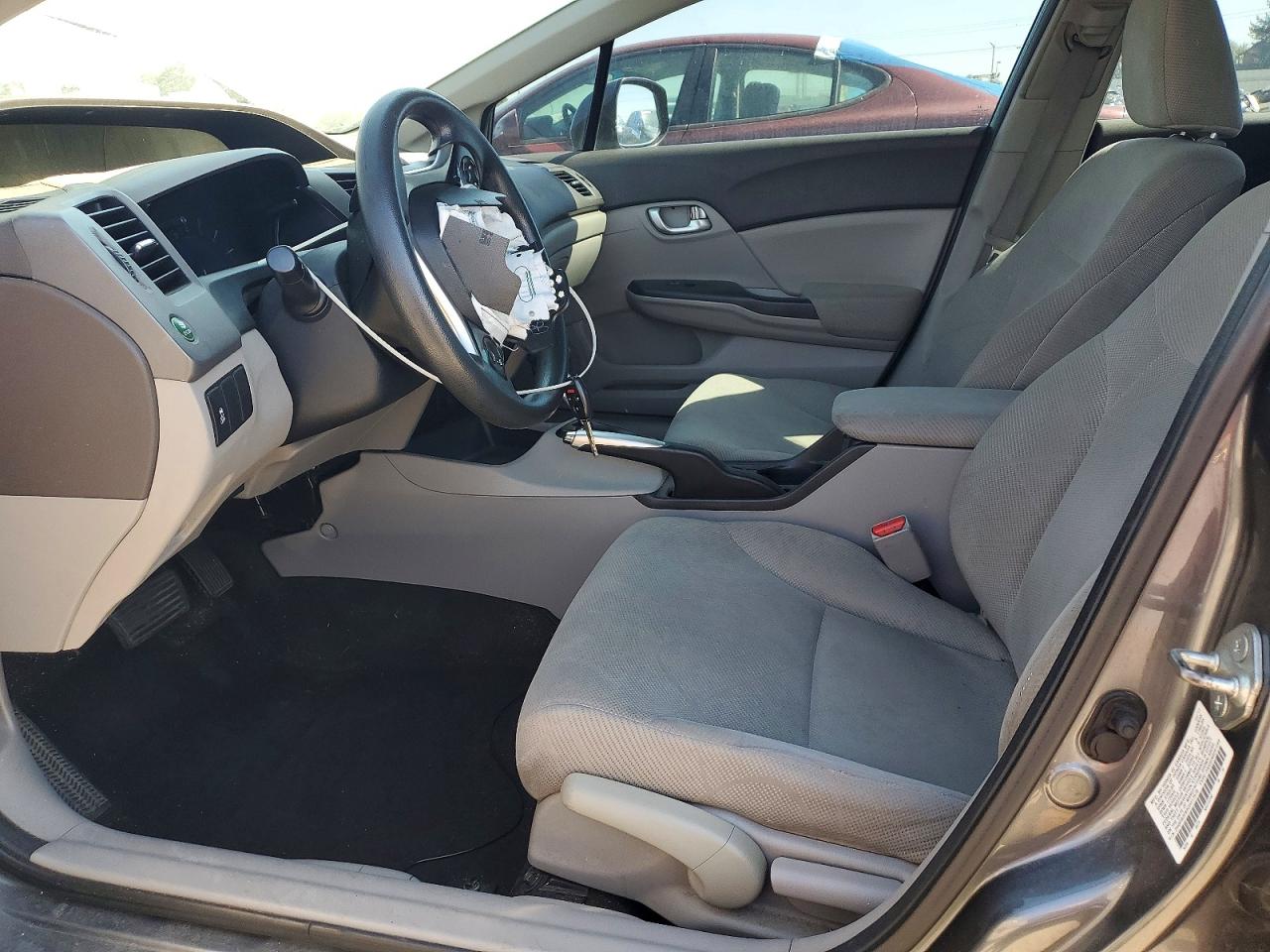 2012 Honda Civic Ex Gray vin: 2HGFB2F83CH317978