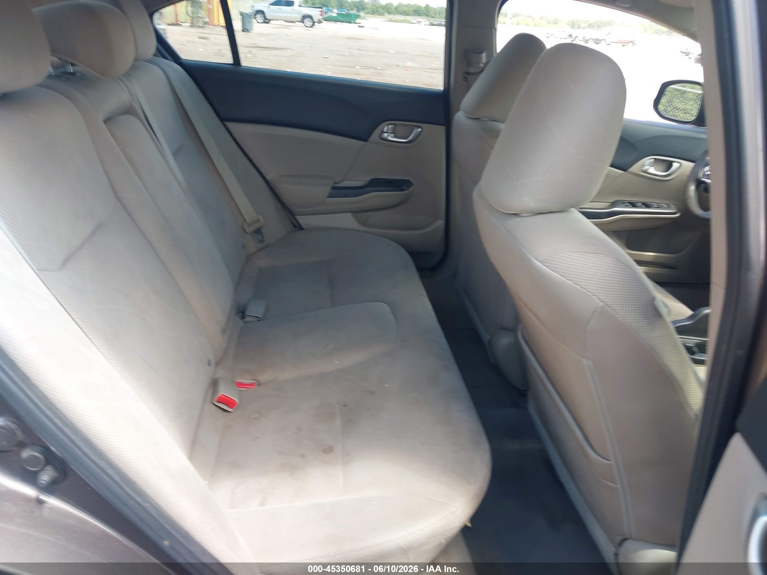 2012 Honda Civic Ex Gray vin: 2HGFB2F83CH551599