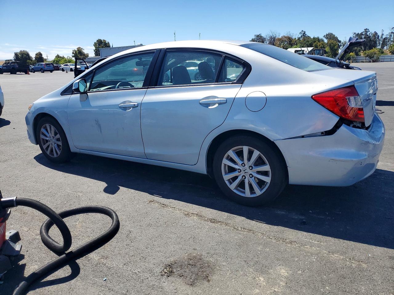 2012 Honda Civic Ex Silver vin: 2HGFB2F83CH579967