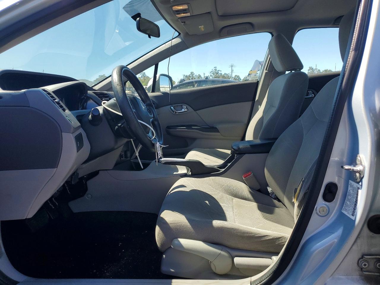 2012 Honda Civic Ex Silver vin: 2HGFB2F83CH579967