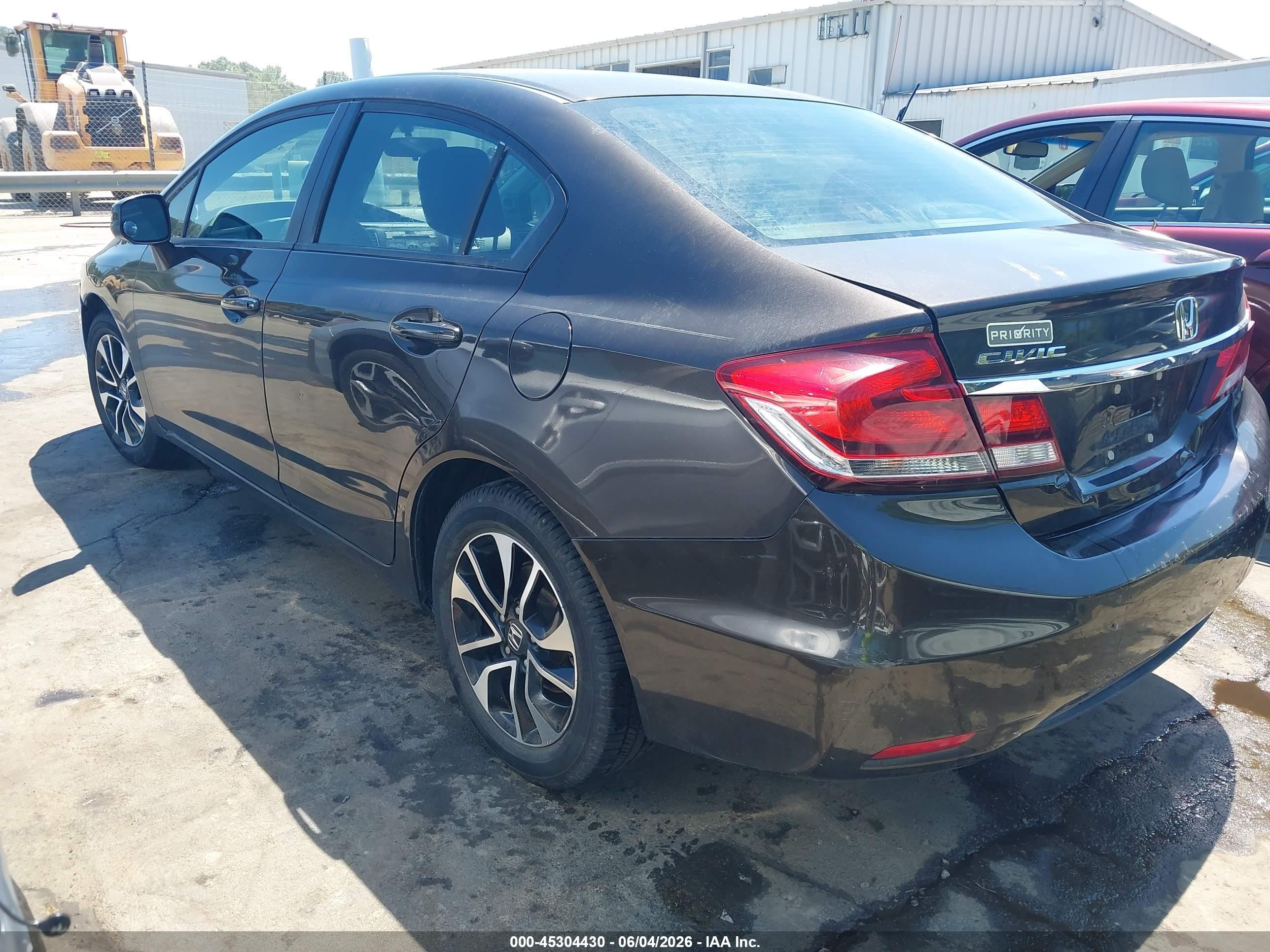 2013 Honda Civic Ex Brown vin: 2HGFB2F83DH509192