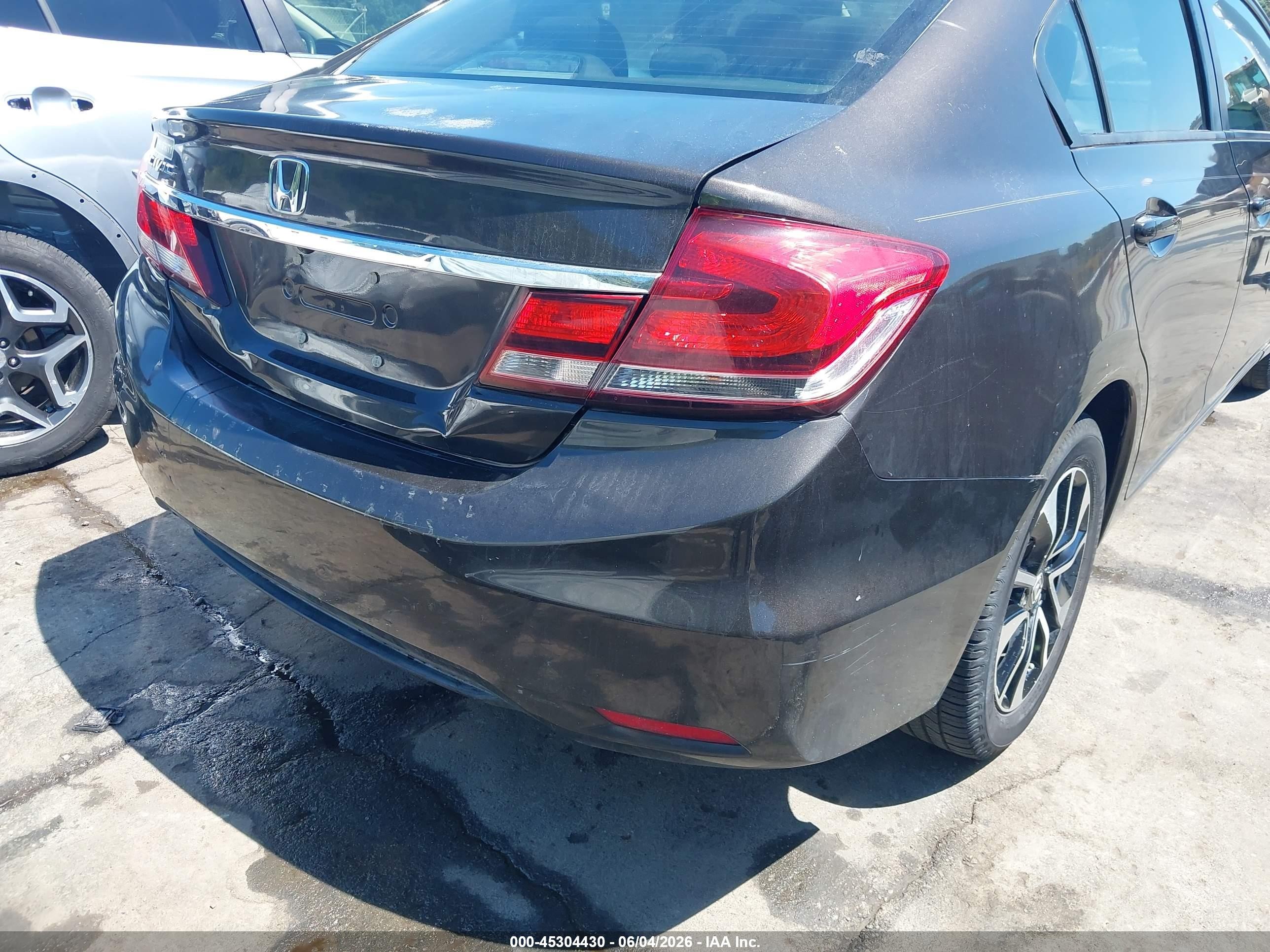 2013 Honda Civic Ex Brown vin: 2HGFB2F83DH509192