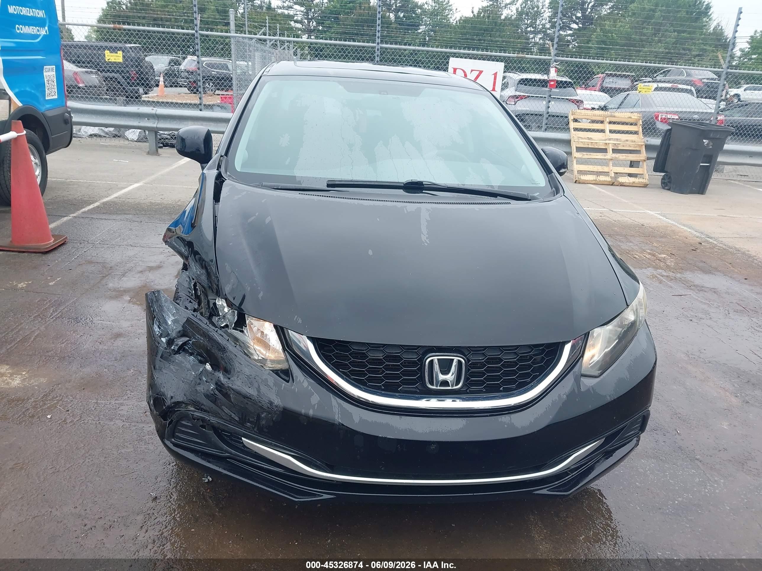 2013 Honda Civic Ex Black vin: 2HGFB2F83DH550129