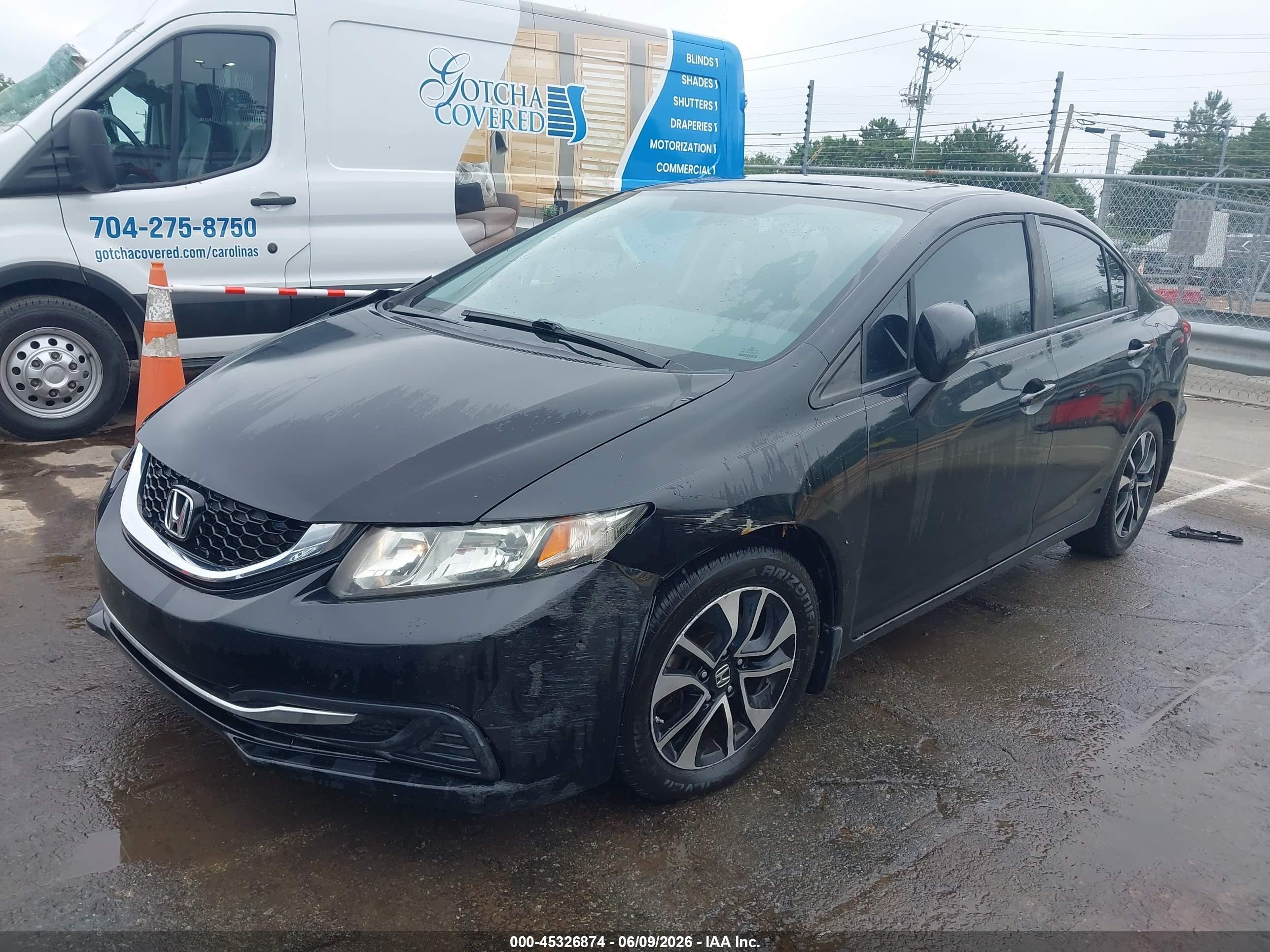 2013 Honda Civic Ex Black vin: 2HGFB2F83DH550129