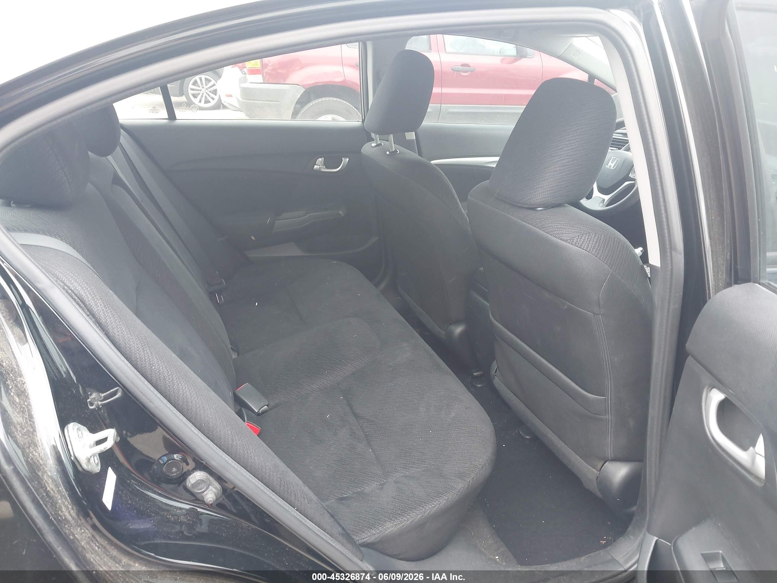 2013 Honda Civic Ex Black vin: 2HGFB2F83DH550129