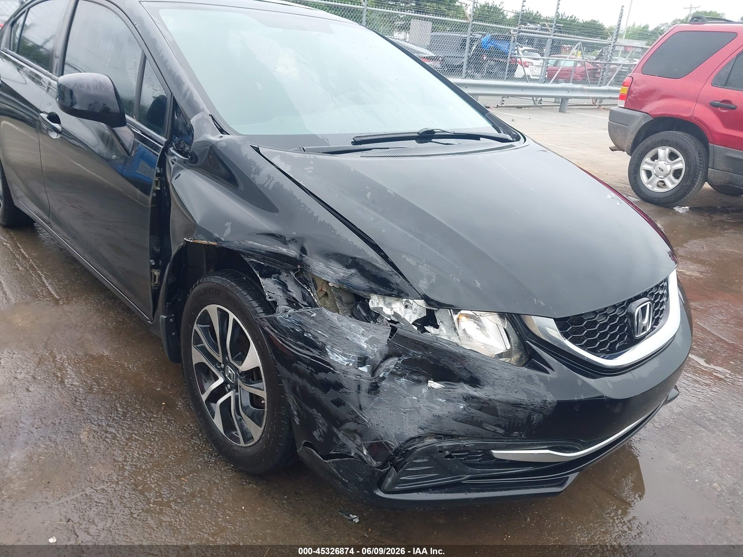 2013 Honda Civic Ex Black vin: 2HGFB2F83DH550129