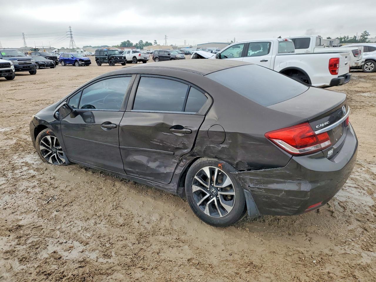 2014 Honda Civic Ex Black vin: 2HGFB2F83EH504558