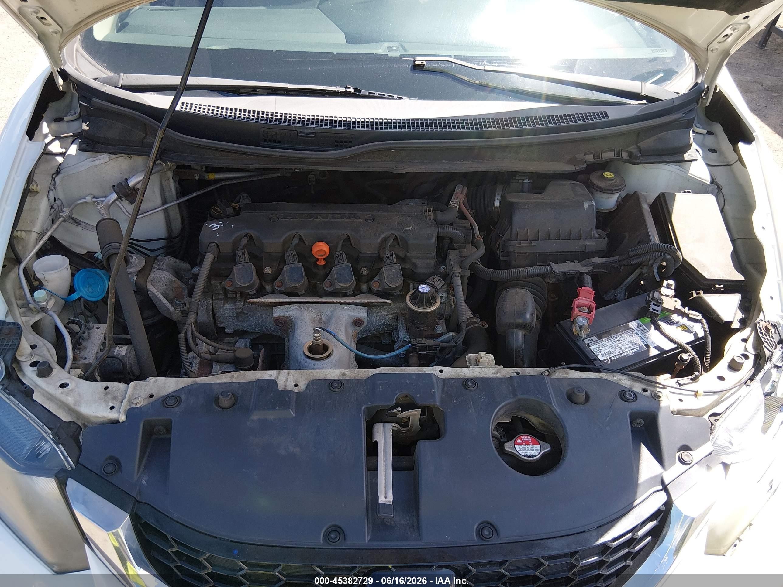 2014 Honda Civic Ex Белый vin: 2HGFB2F83EH516919