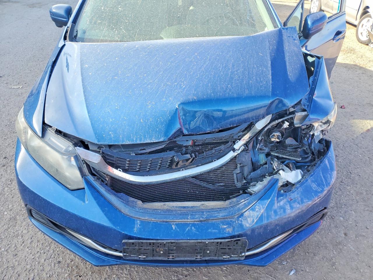 2014 Honda Civic Ex Blue vin: 2HGFB2F83EH519626