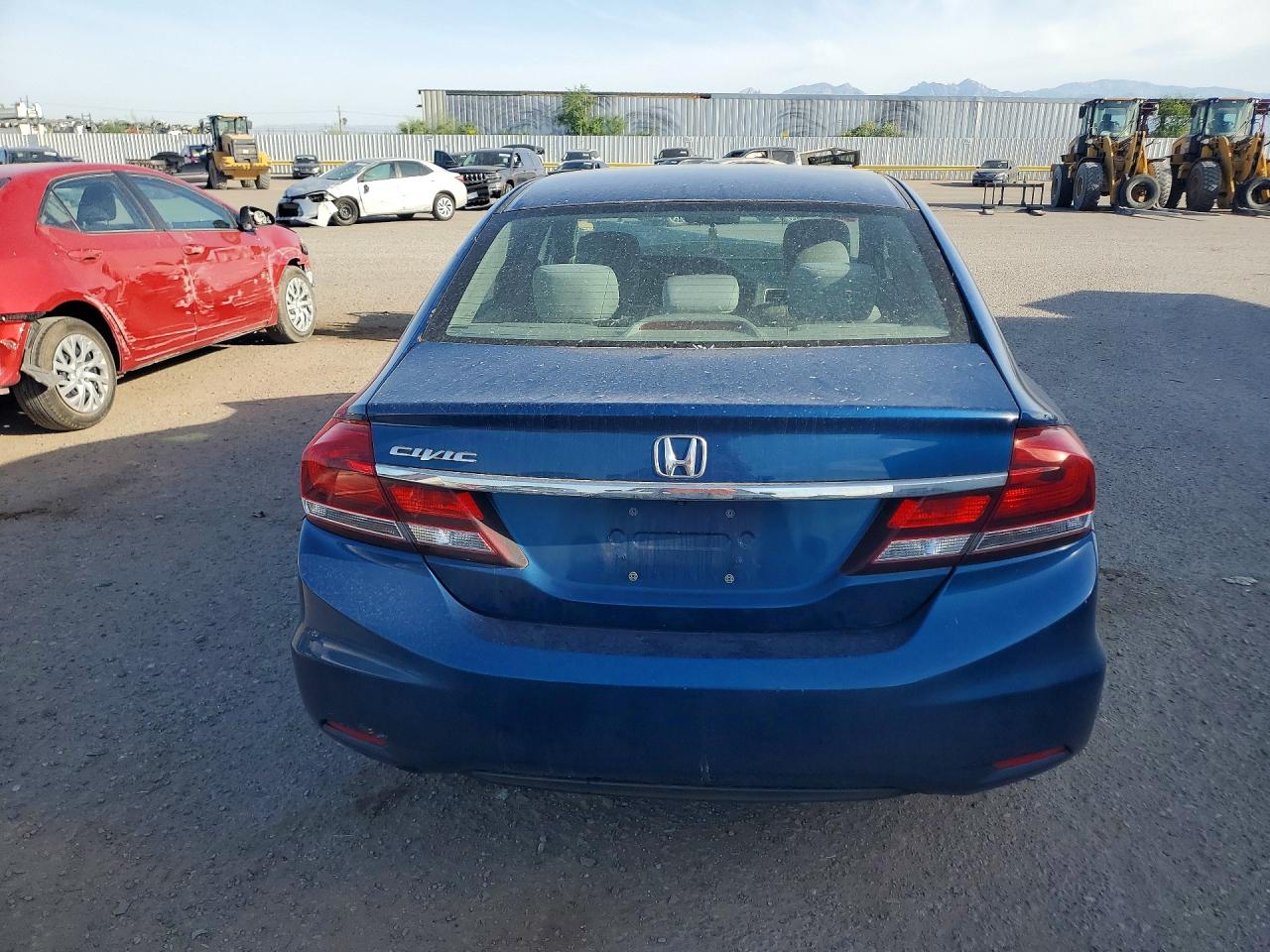 2014 Honda Civic Ex Blue vin: 2HGFB2F83EH519626