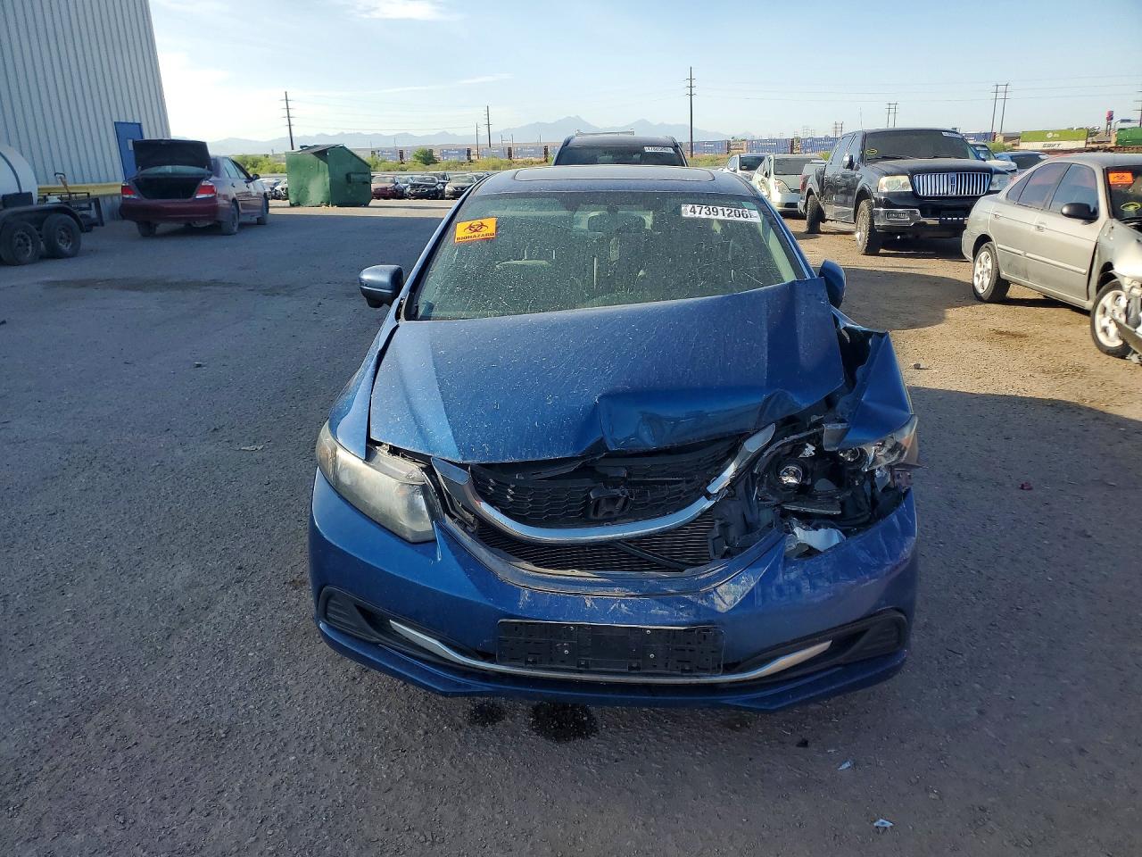 2014 Honda Civic Ex Blue vin: 2HGFB2F83EH519626