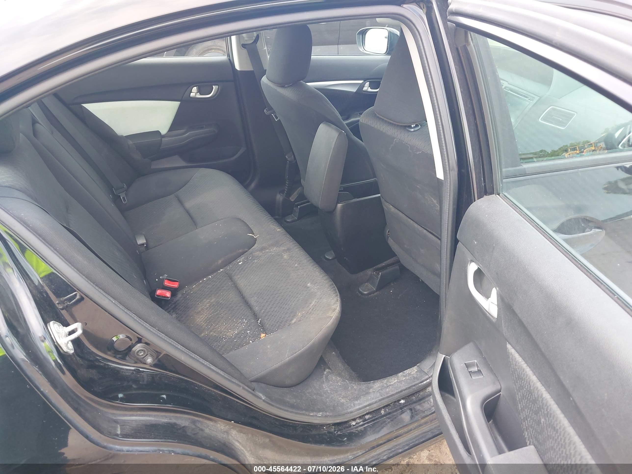 2014 Honda Civic Ex Black vin: 2HGFB2F83EH540718