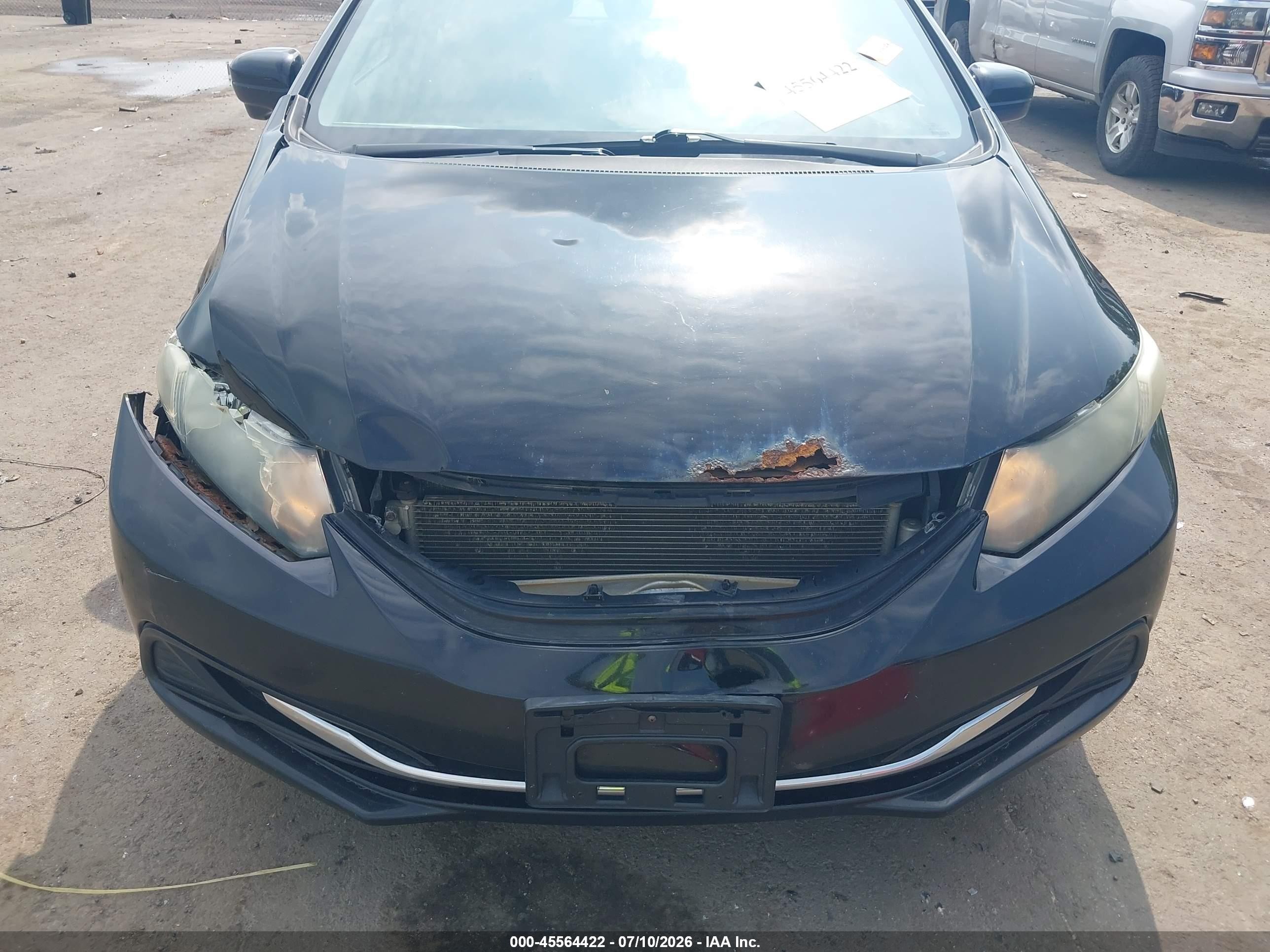 2014 Honda Civic Ex Black vin: 2HGFB2F83EH540718
